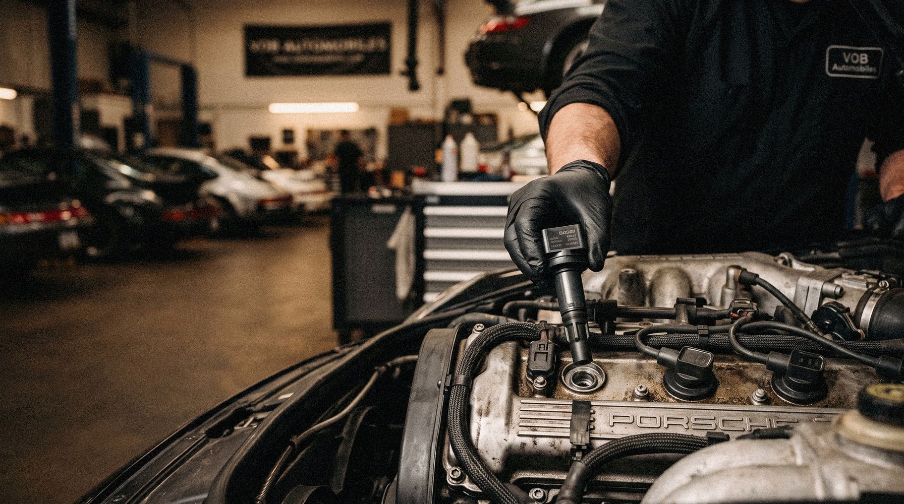 Changement des bobines d'allumage Porsche : symptômes, causes et conseils de spécialiste