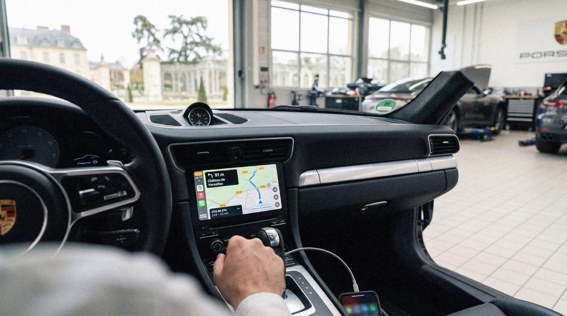 CarPlay Porsche à Versailles