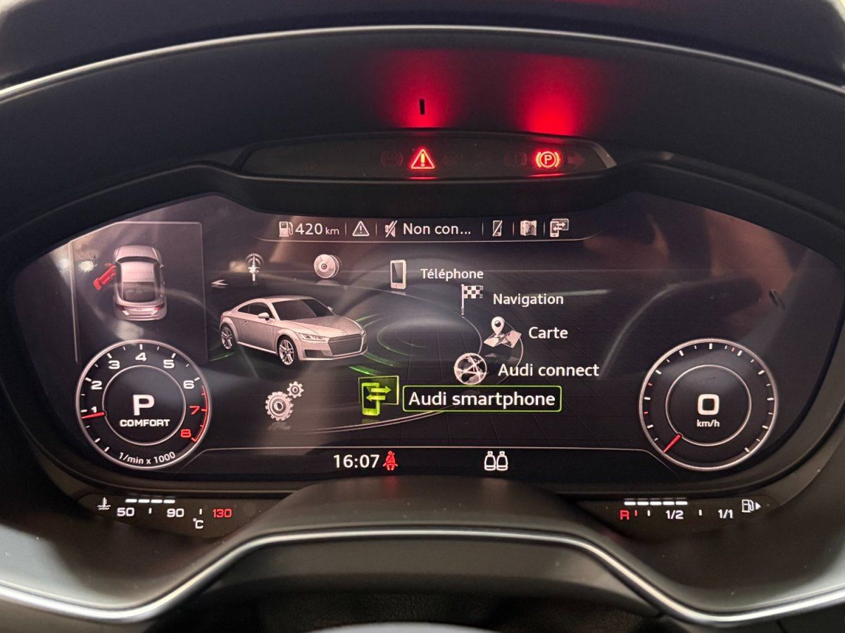 Audi TT III Competition Plus 2022 — tableau de bord (13)