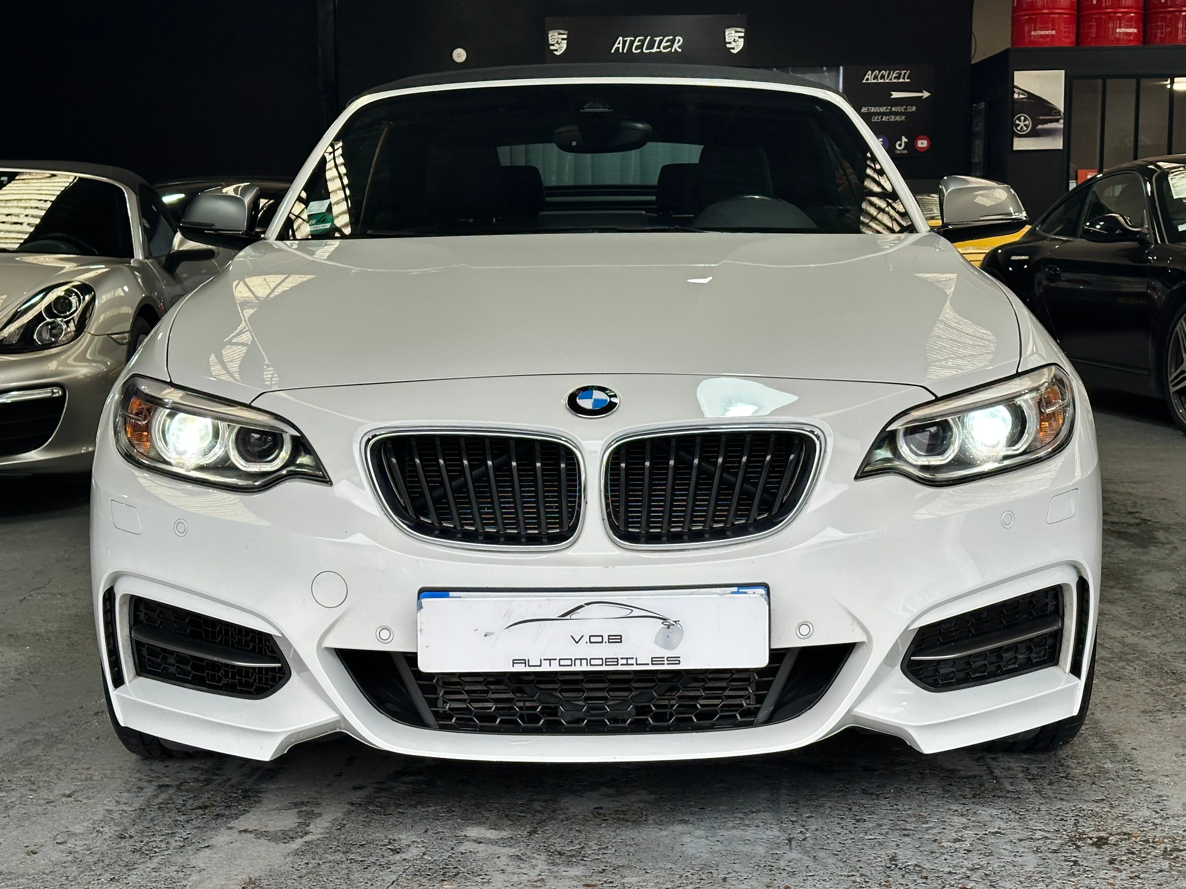 BMW M235i Cabriolet 2015 — vue de face (8)