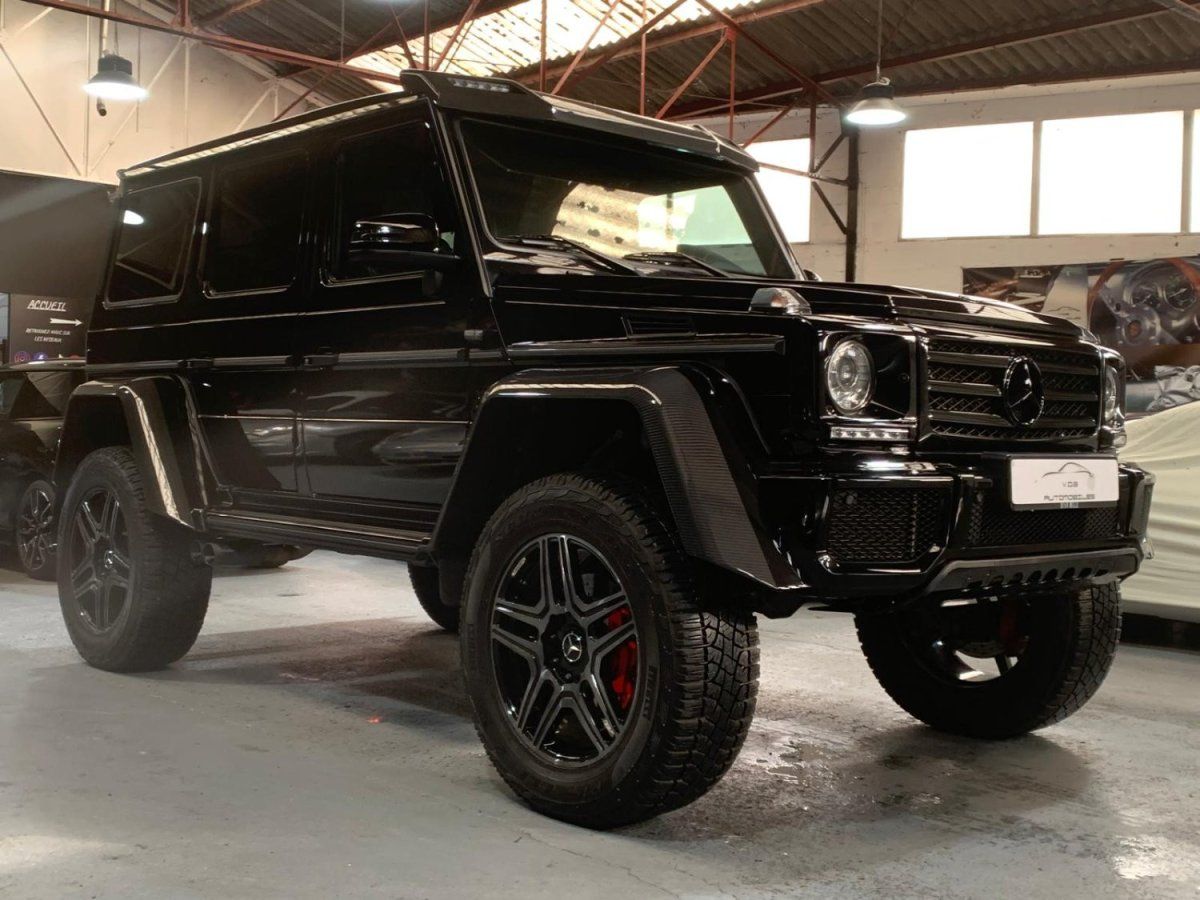 Mercedes G500 4x4² AMG 2018 — vue avant trois-quarts (1)