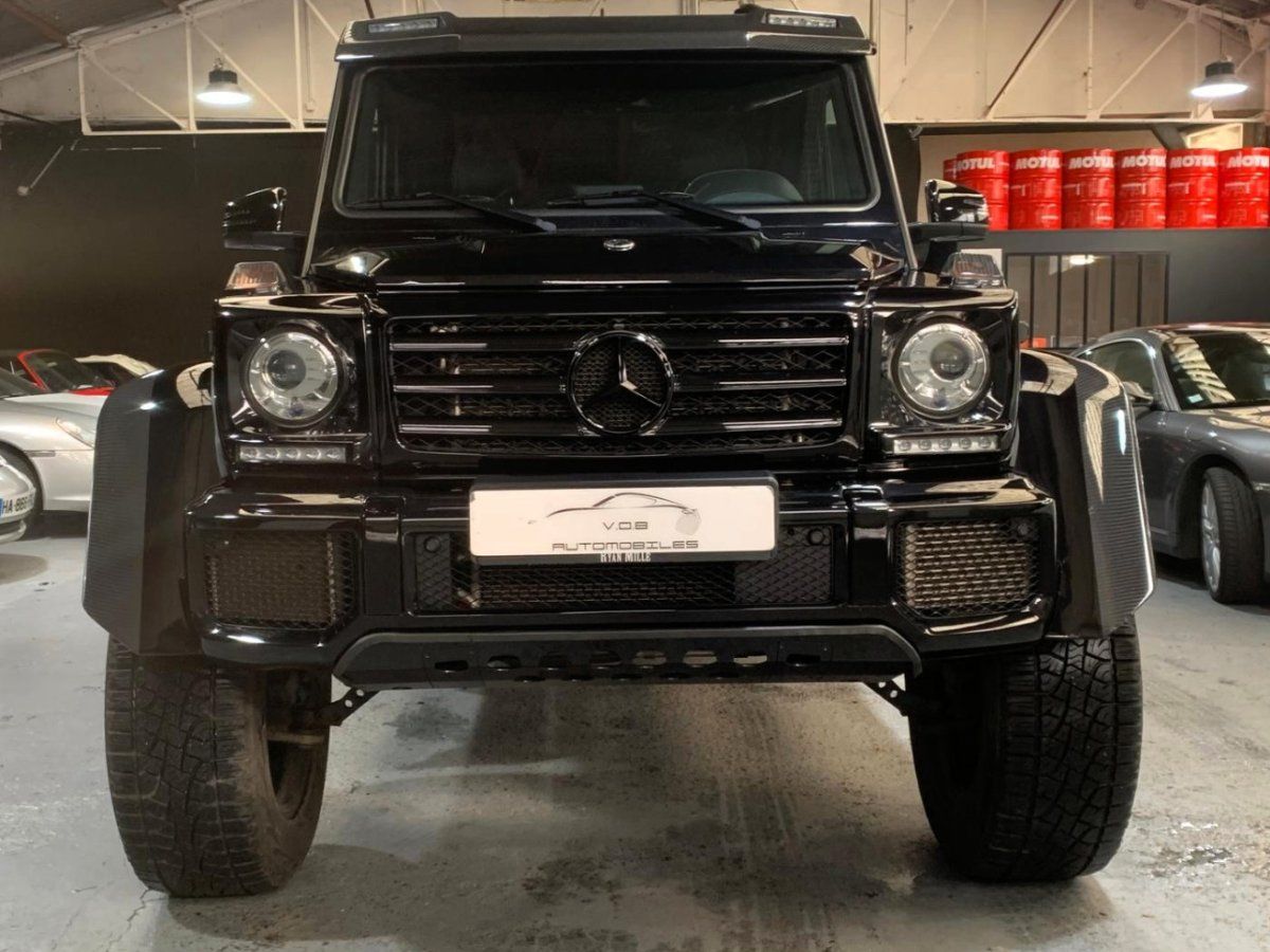 Mercedes G500 4x4² AMG 2018 — vue de face (8)