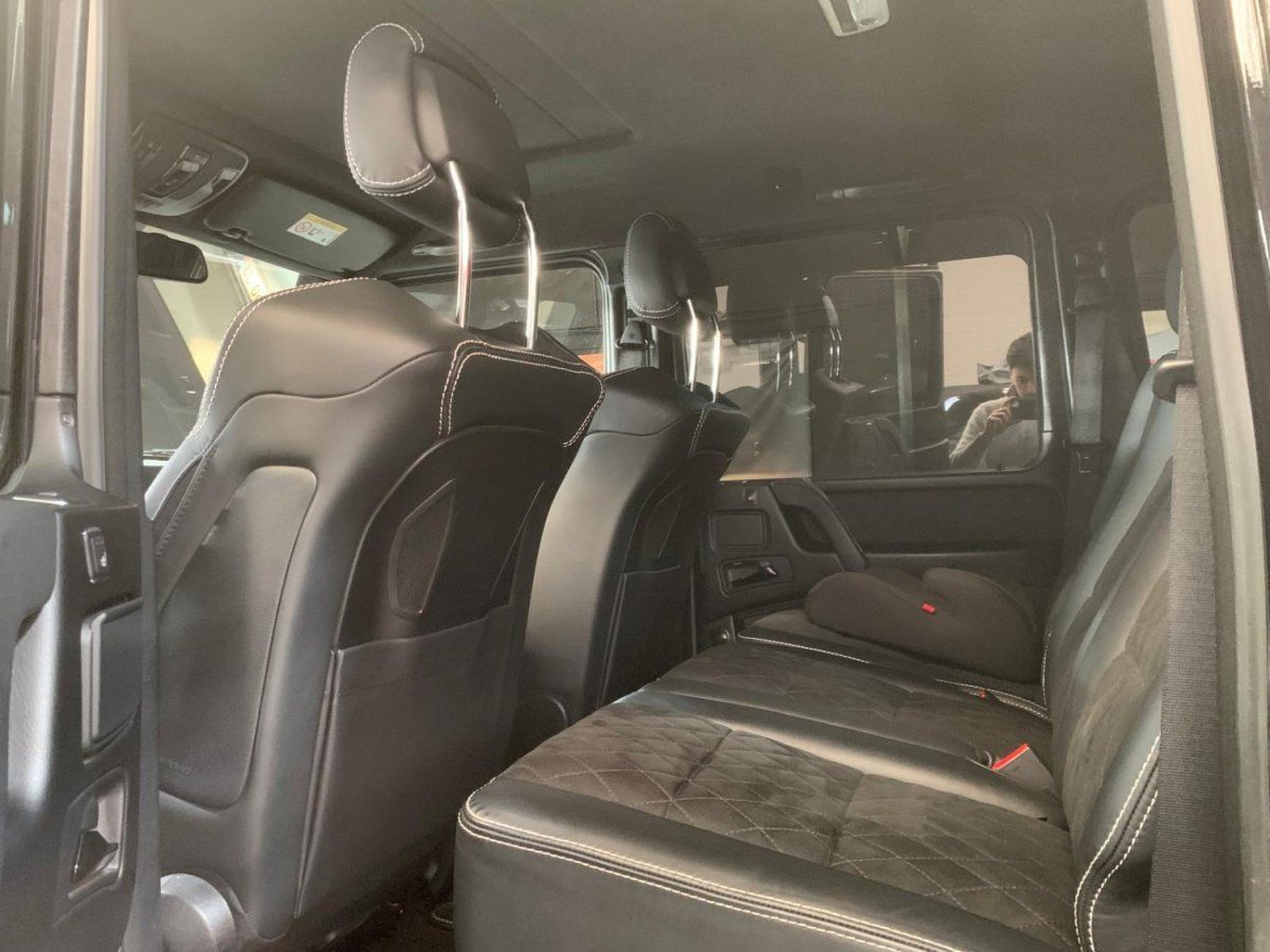 Mercedes G500 4x4² AMG 2018 — sieges (29)