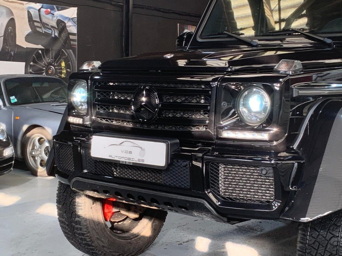 Mercedes G500 4x4² AMG 2018 — detail avant (14)