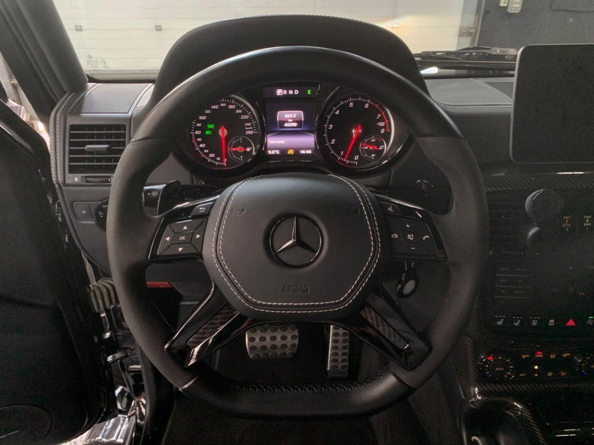 Mercedes G500 4x4² AMG 2018 — habitacle (27)