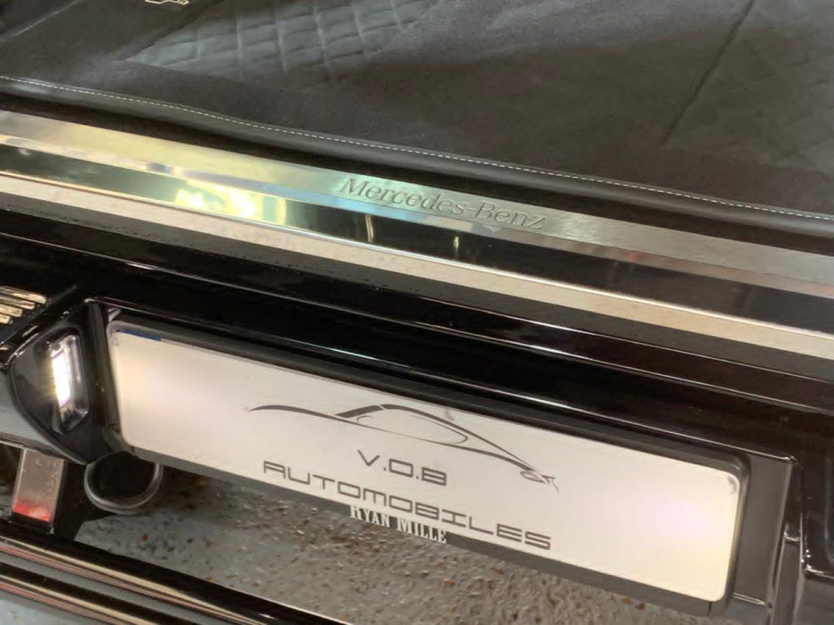 Mercedes G500 4x4² AMG 2018 — detail interieur (46)