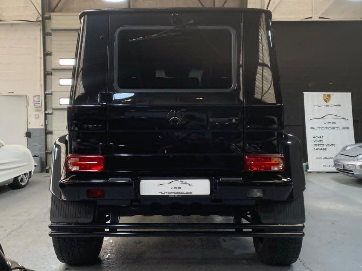 Mercedes G500 4x4² AMG 2018 — vue arriere (13)