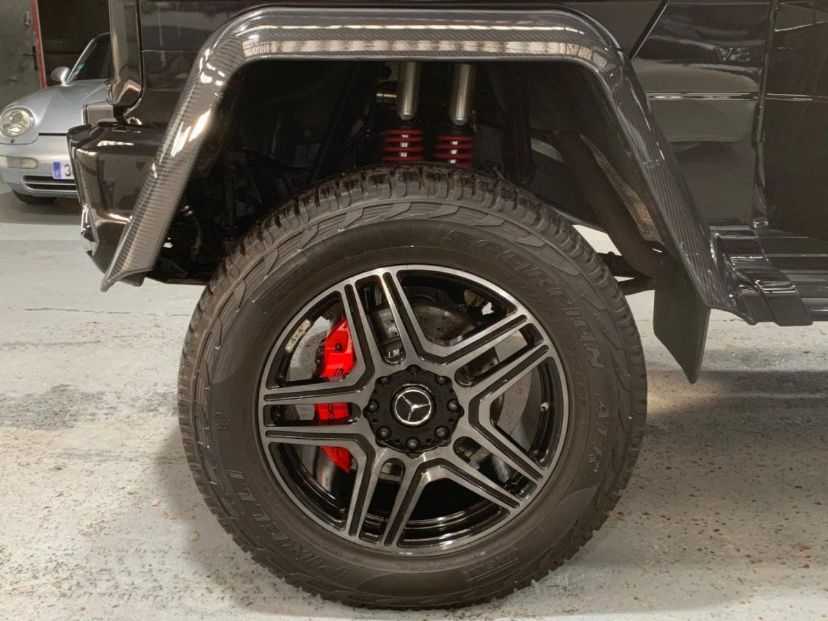 Mercedes G500 4x4² AMG 2018 — jante et pneumatique (19)