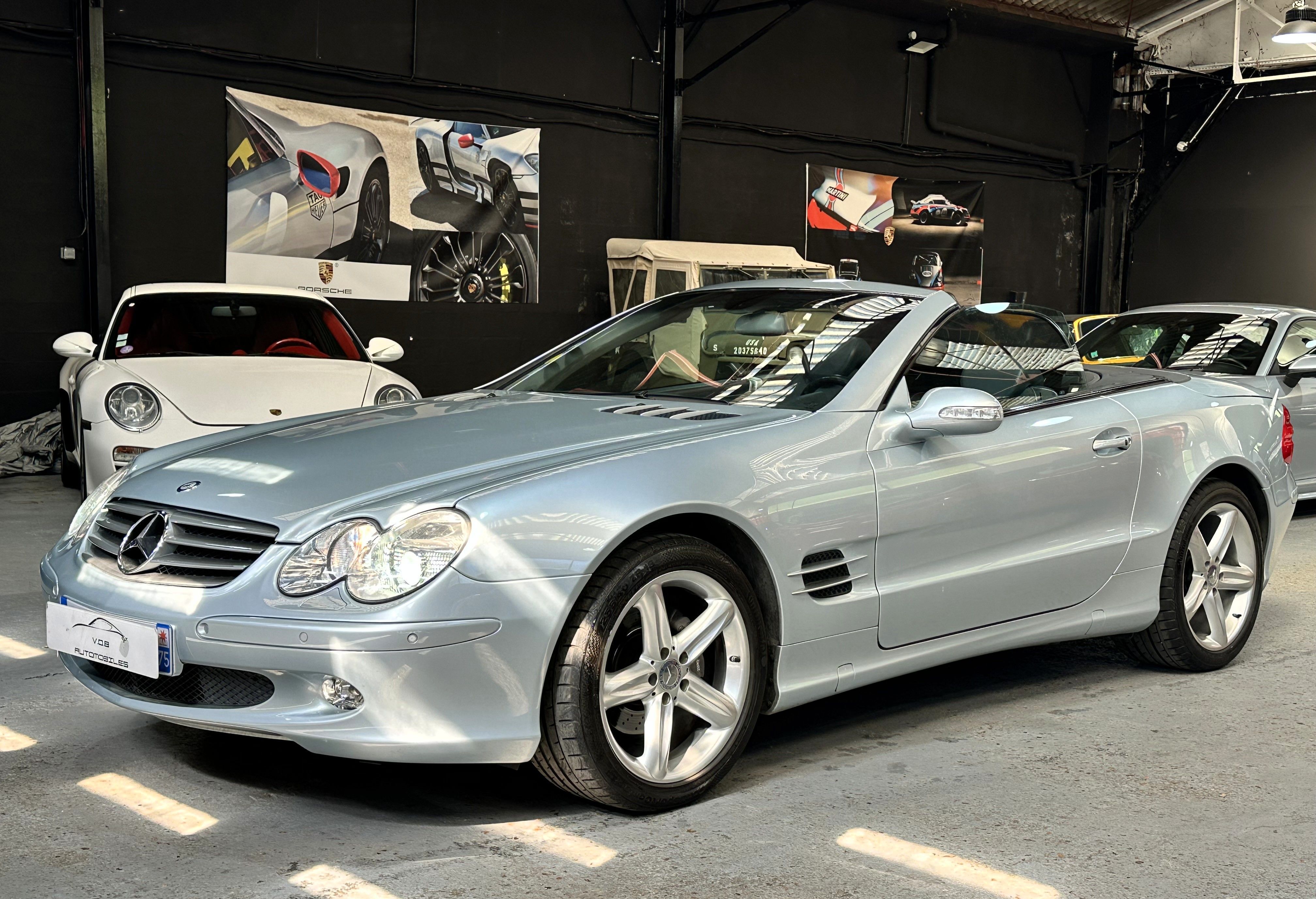 Mercedes SL 2002 — vue avant trois-quarts (4)