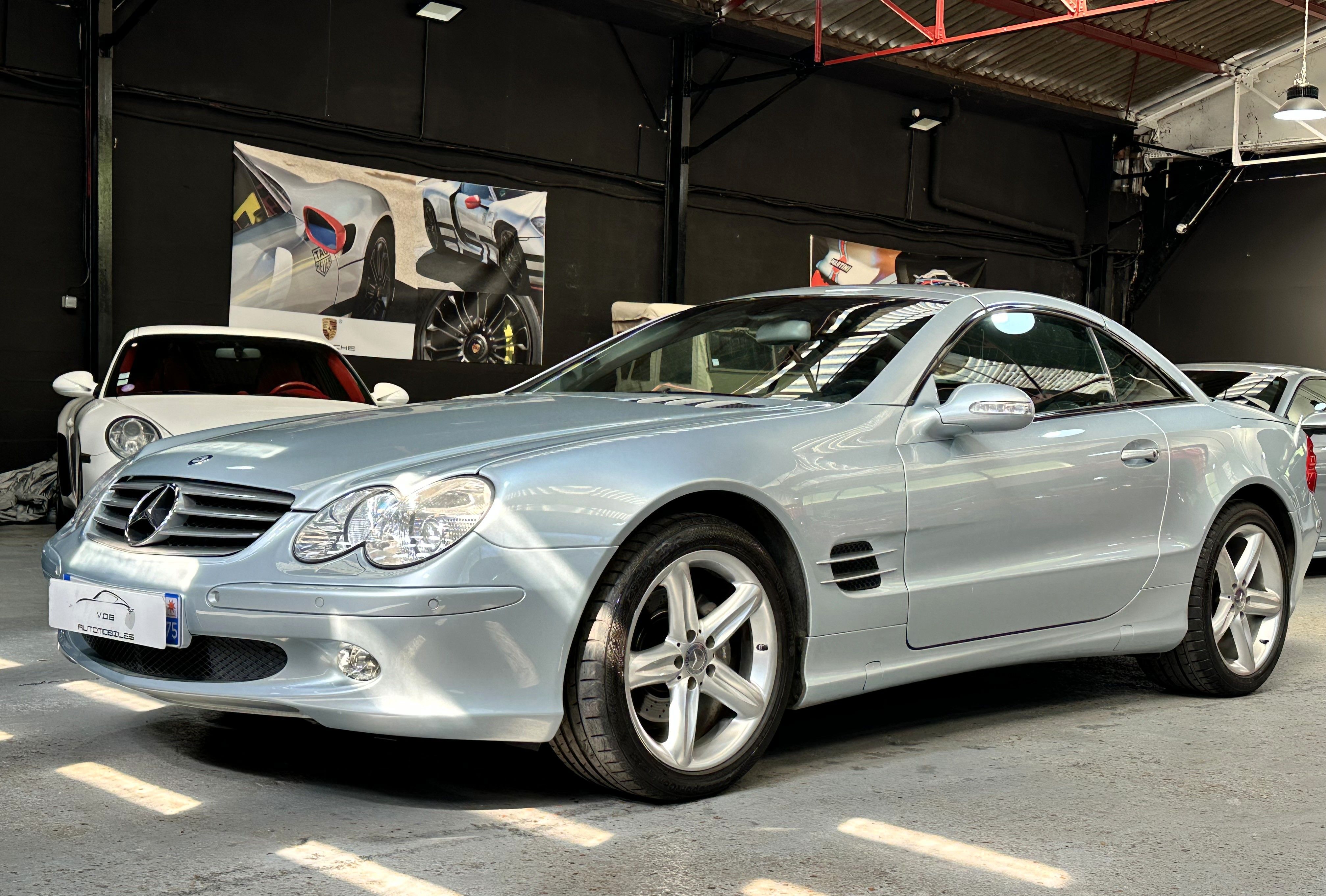 Mercedes SL 2002 — vue avant trois-quarts (3)