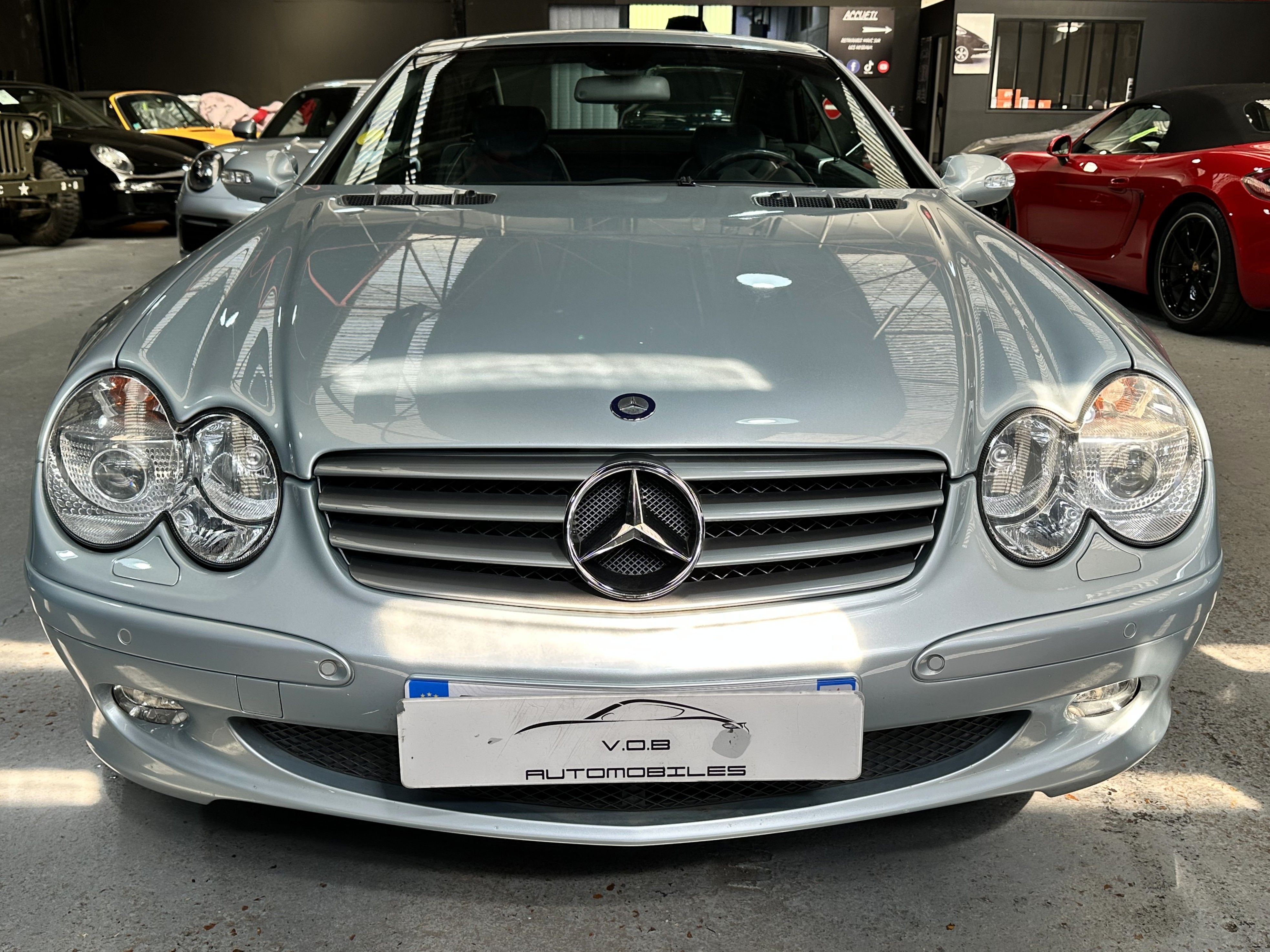 Mercedes SL 2002 — vue de face (6)