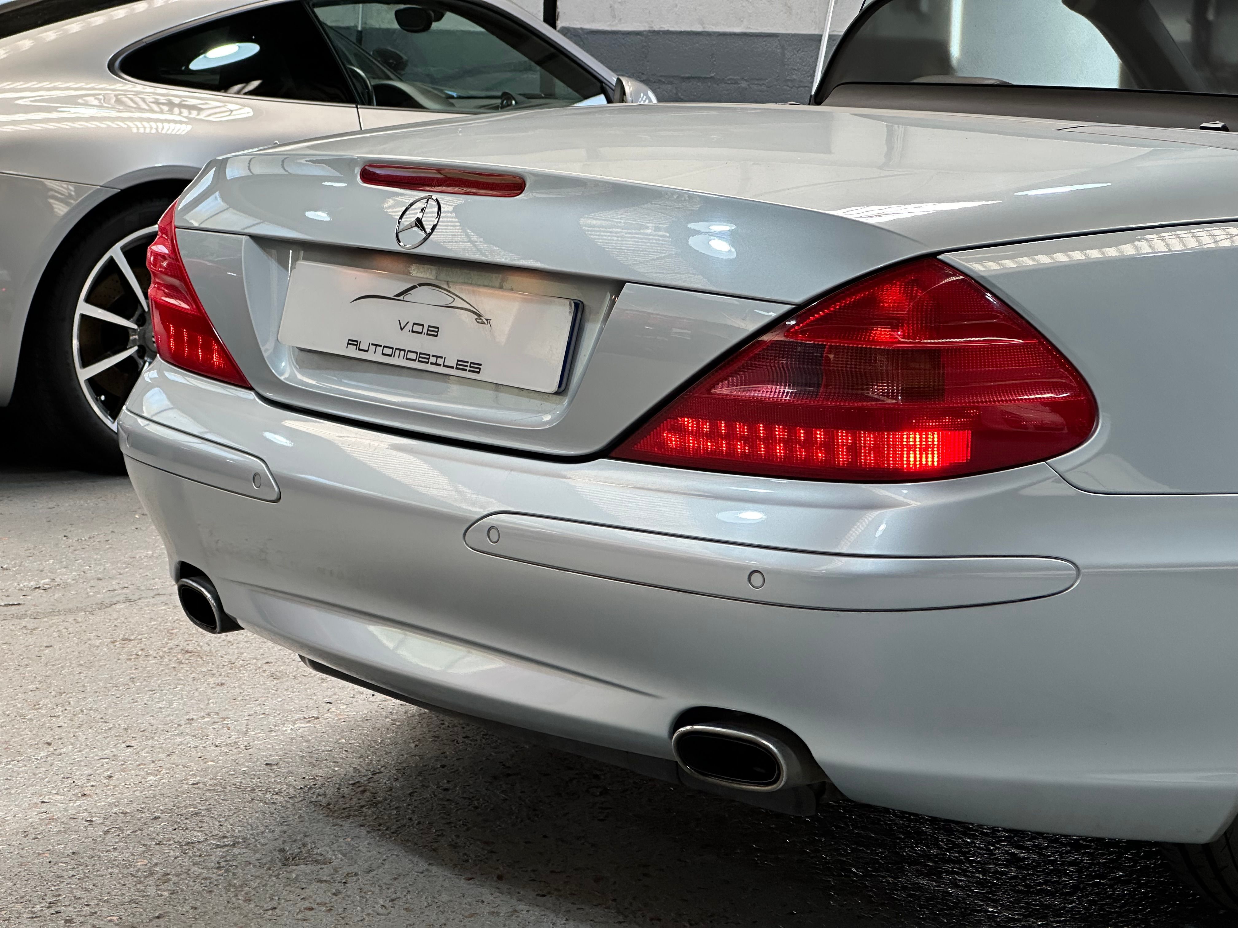 Mercedes SL 2002 — vue arriere trois-quarts (17)