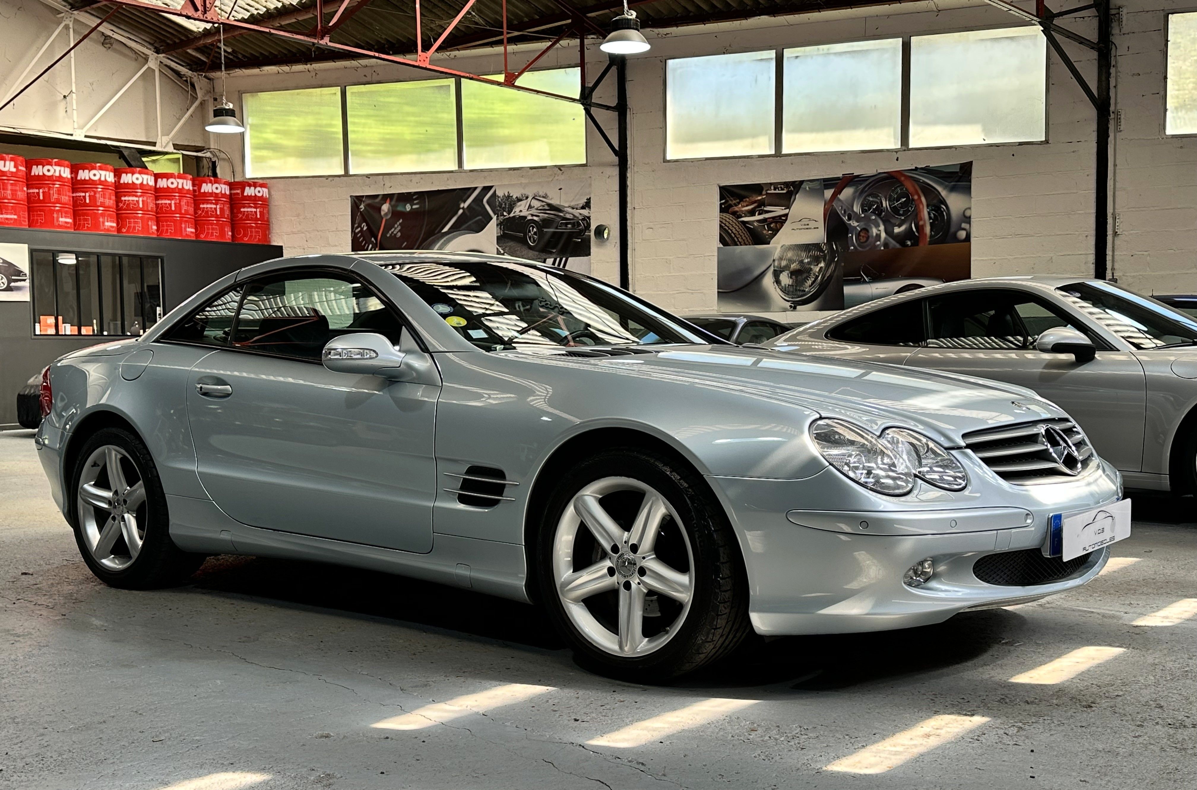 Mercedes SL 2002 — profil lateral (8)