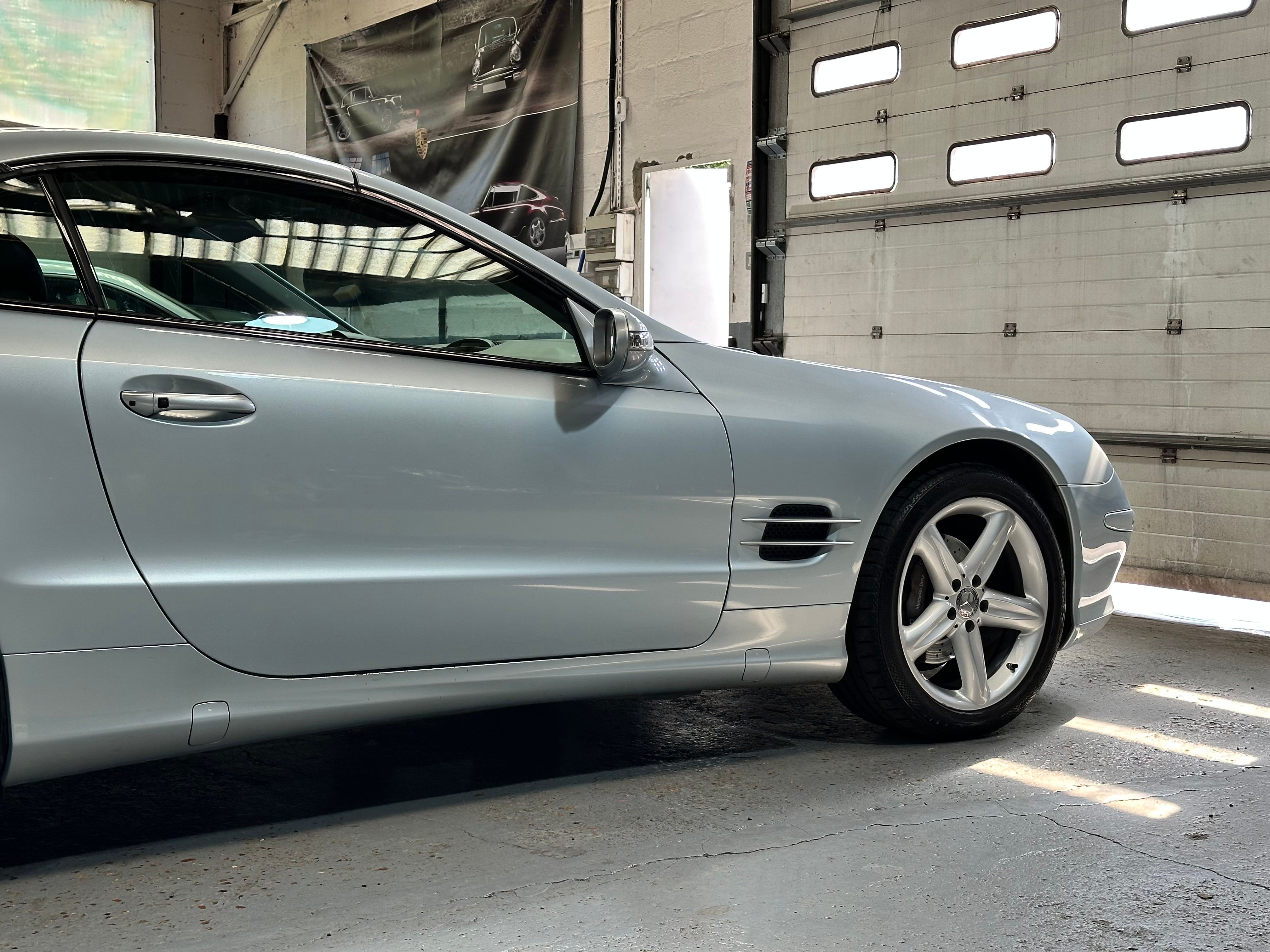 Mercedes SL 2002 — profil lateral (10)