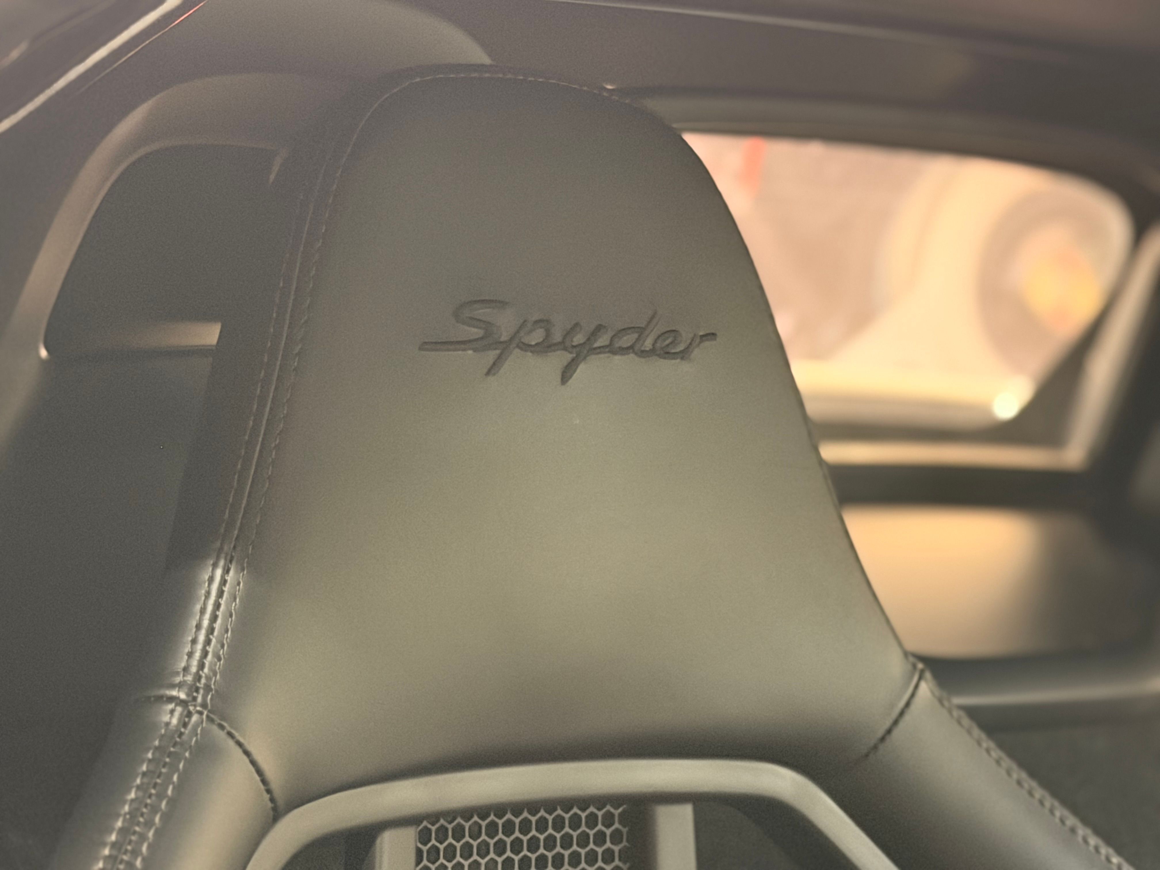 Porsche 718 Boxster Spyder 2019 — detail (39)