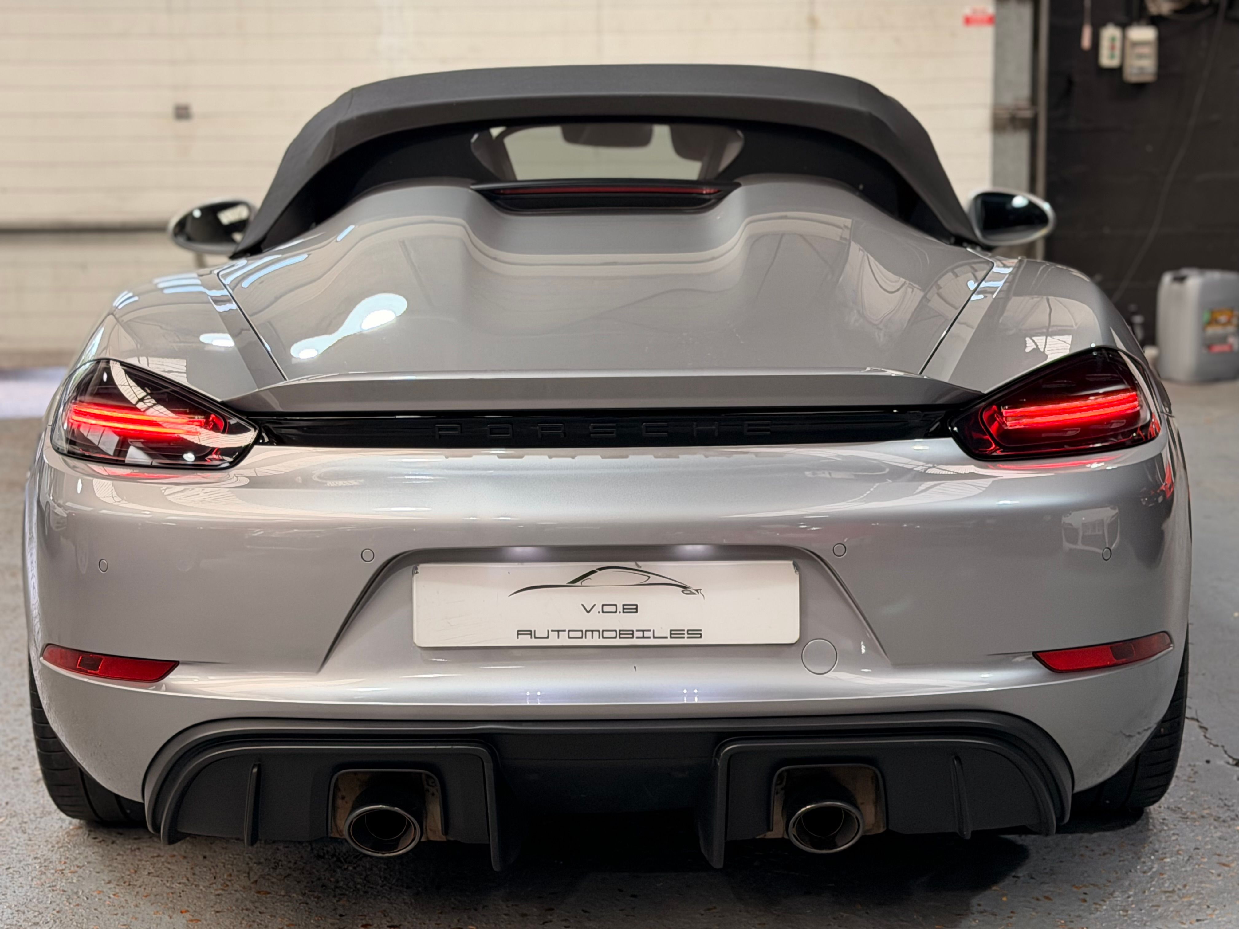 Porsche 718 Boxster Spyder 2019 — vue arriere (12)