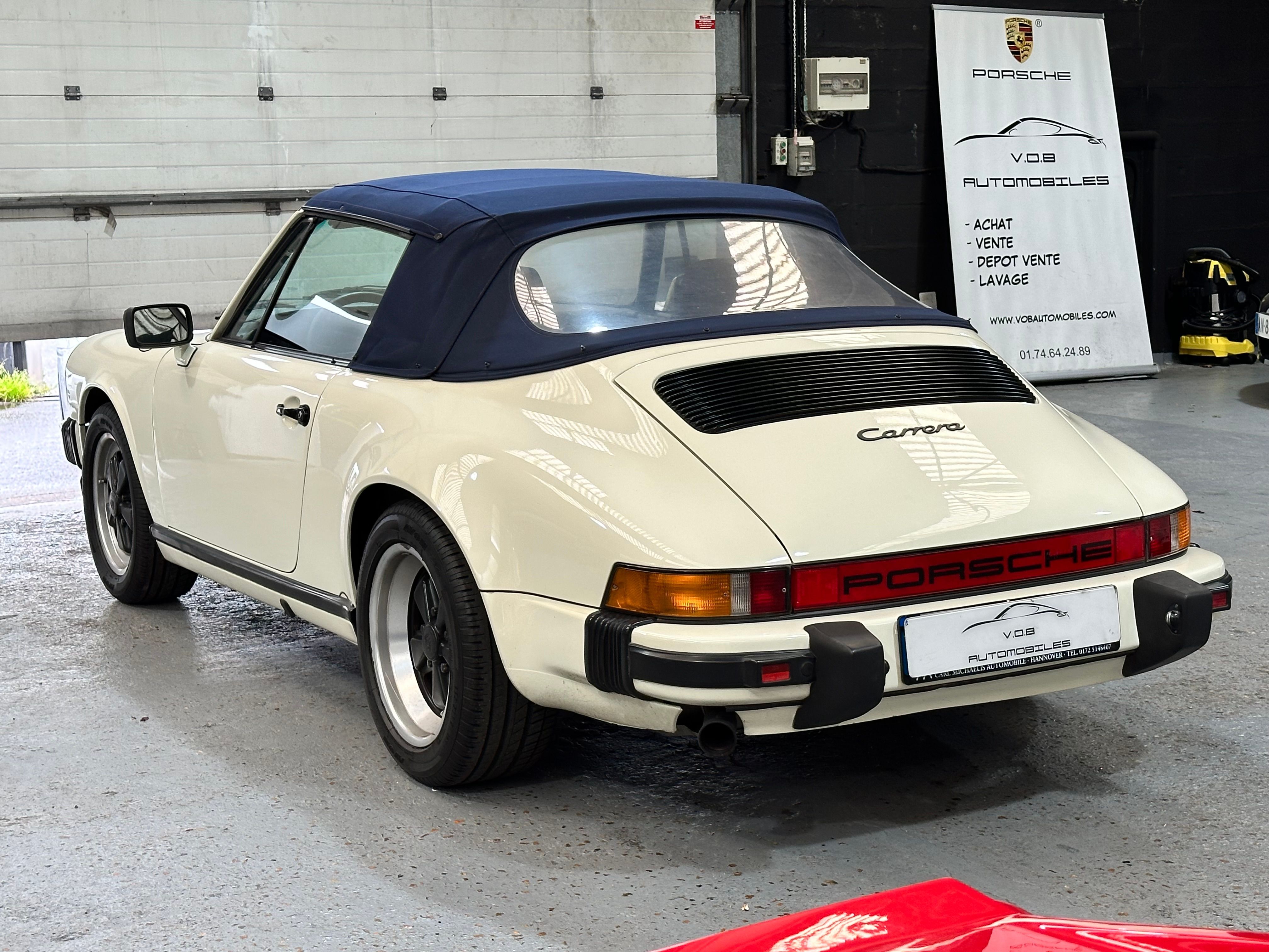 Porsche 911 Carrera Cabriolet 1986 — photo (40)