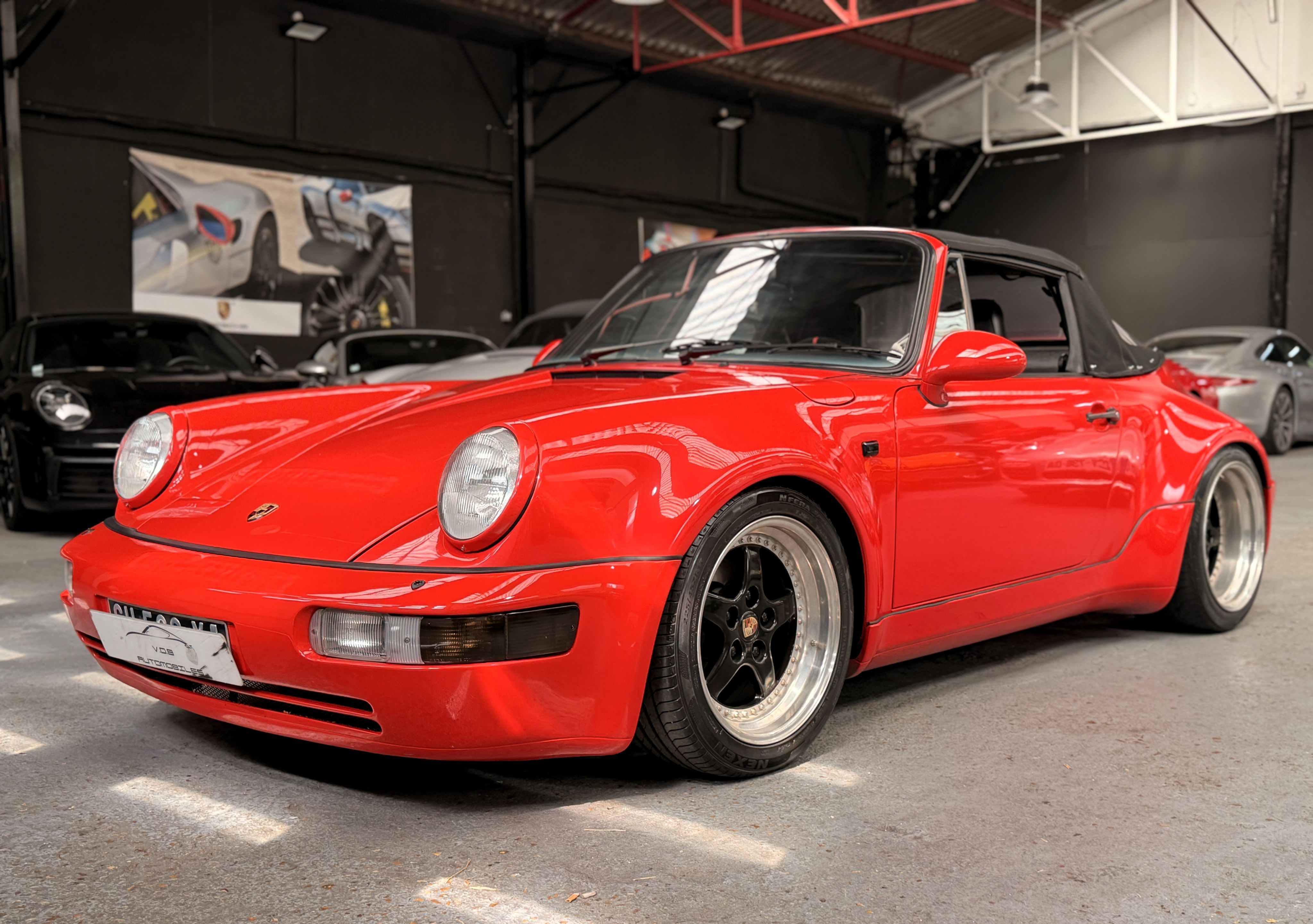 Porsche 911 Carrera Cabriolet 964 WTL Look kilometrage d origine 1985 — photo (1)