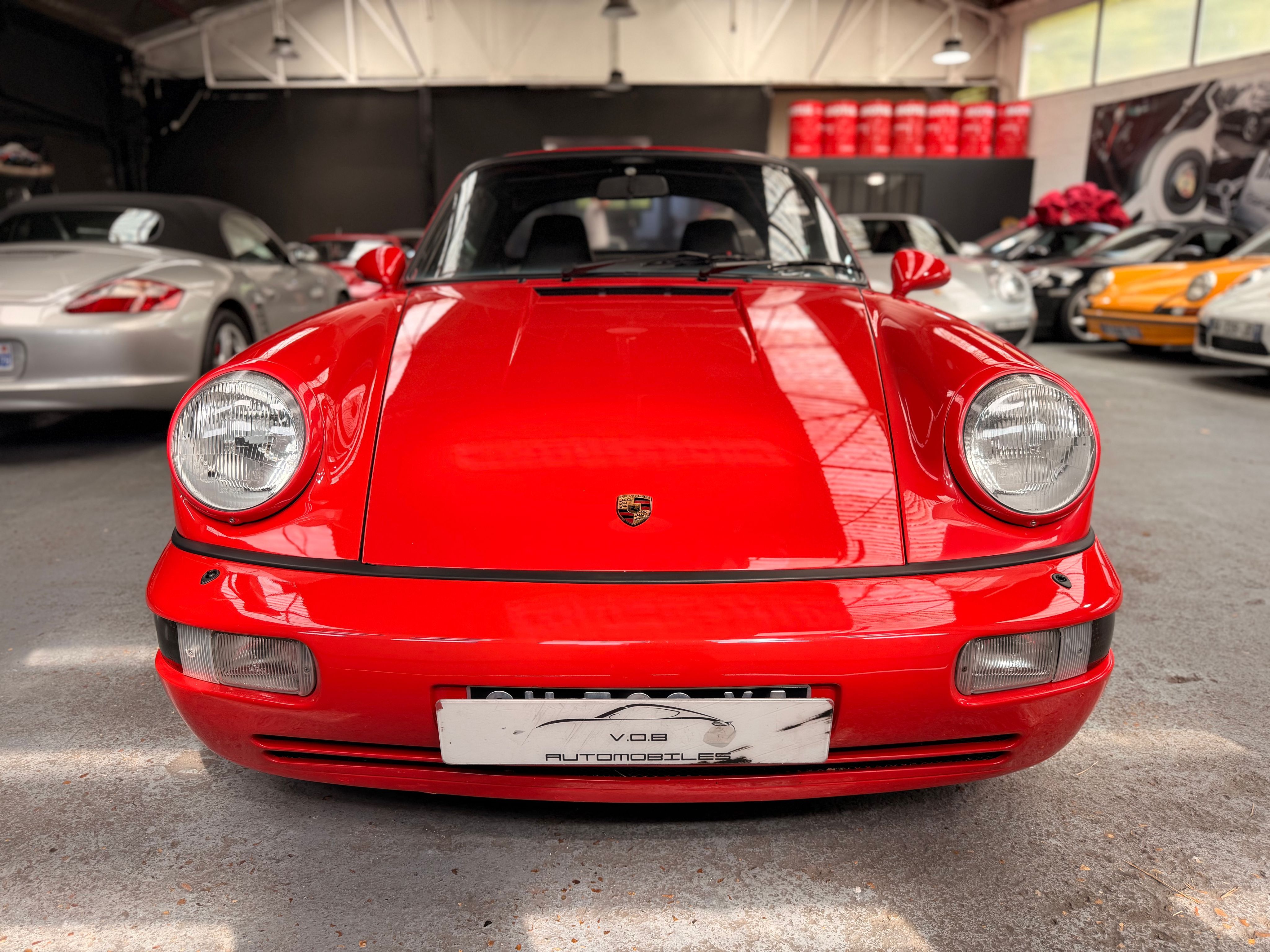 Porsche 911 Carrera Cabriolet 964 WTL Look kilometrage d origine 1985 — photo (2)