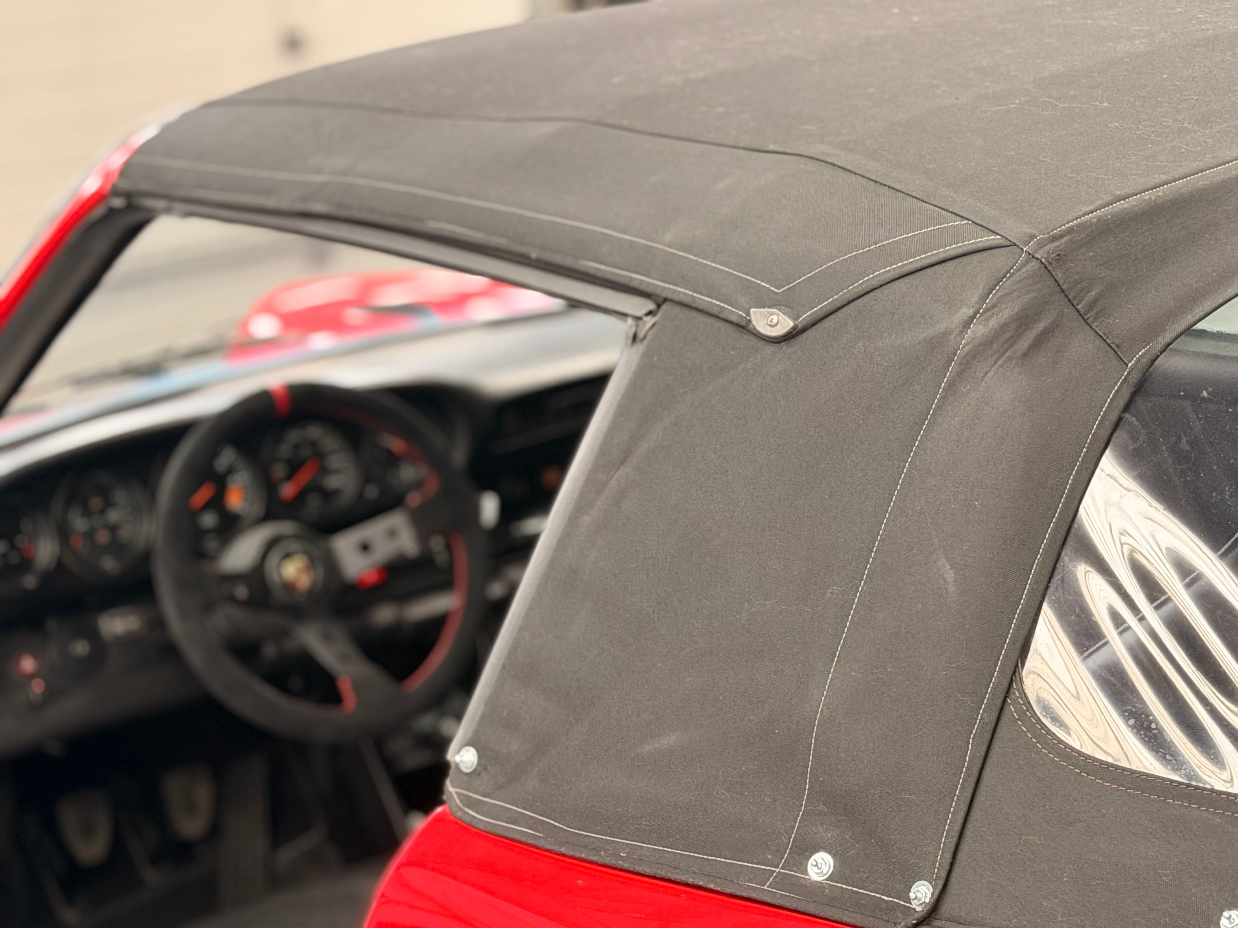 Porsche 911 Carrera Cabriolet 964 WTL Look kilometrage d origine 1985 — photo (25)
