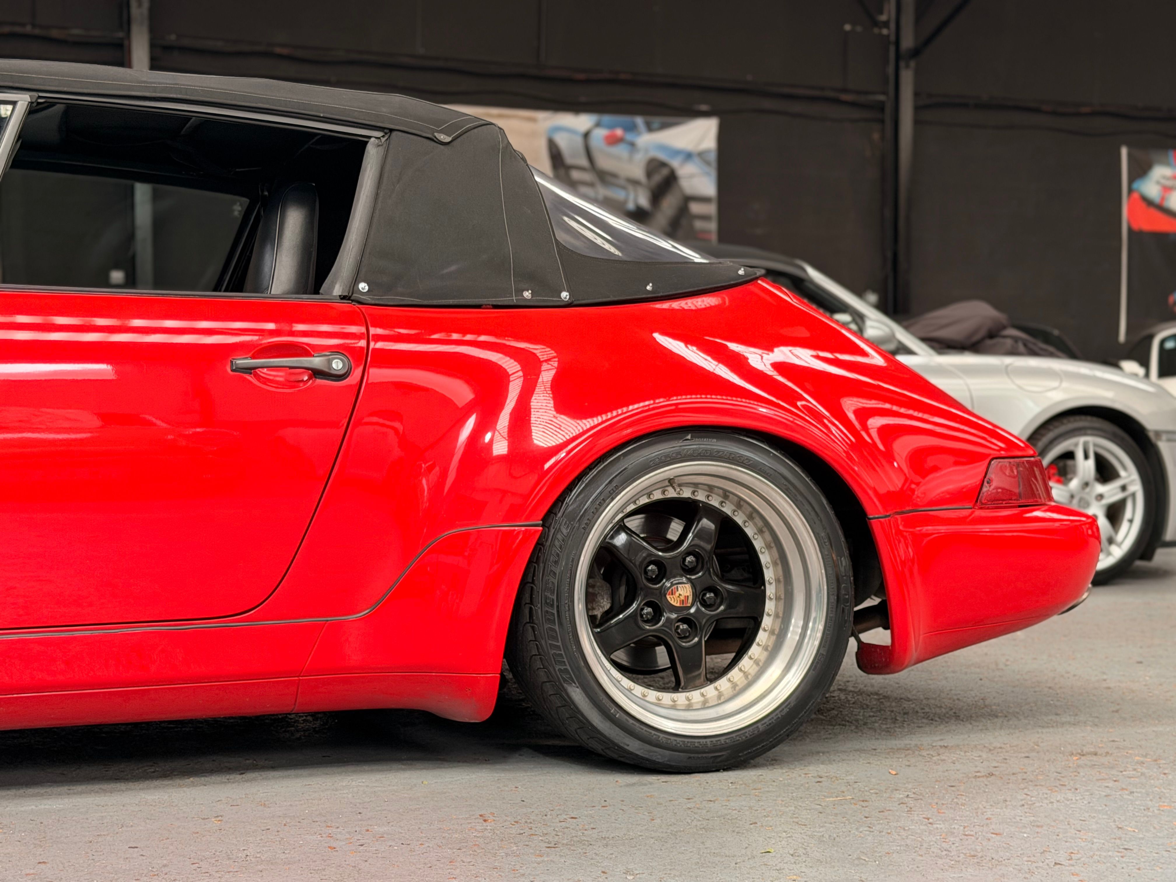 Porsche 911 Carrera Cabriolet 964 WTL Look kilometrage d origine 1985 — photo (4)
