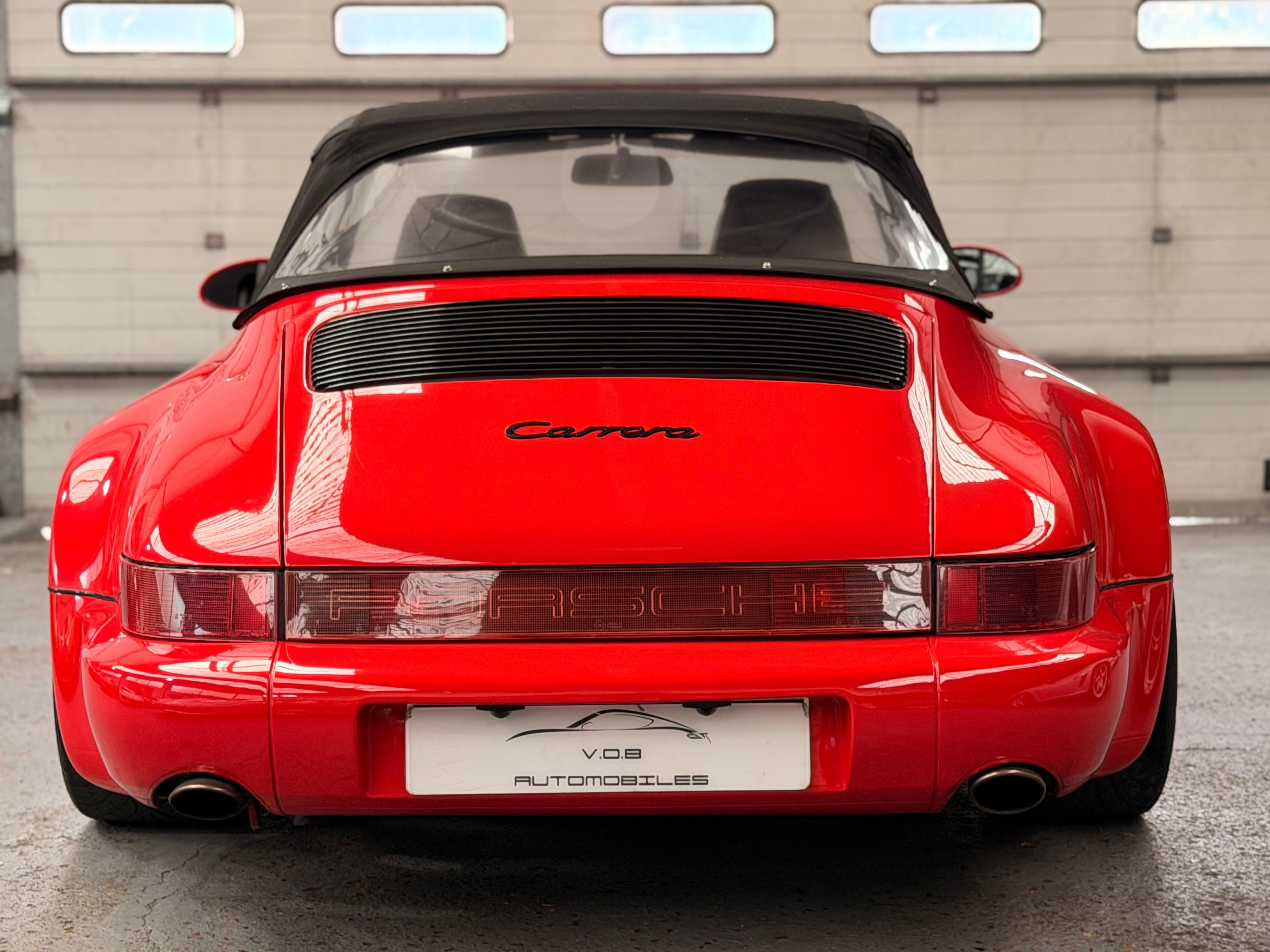 Porsche 911 Carrera Cabriolet 964 WTL Look kilometrage d origine 1985 — photo (6)