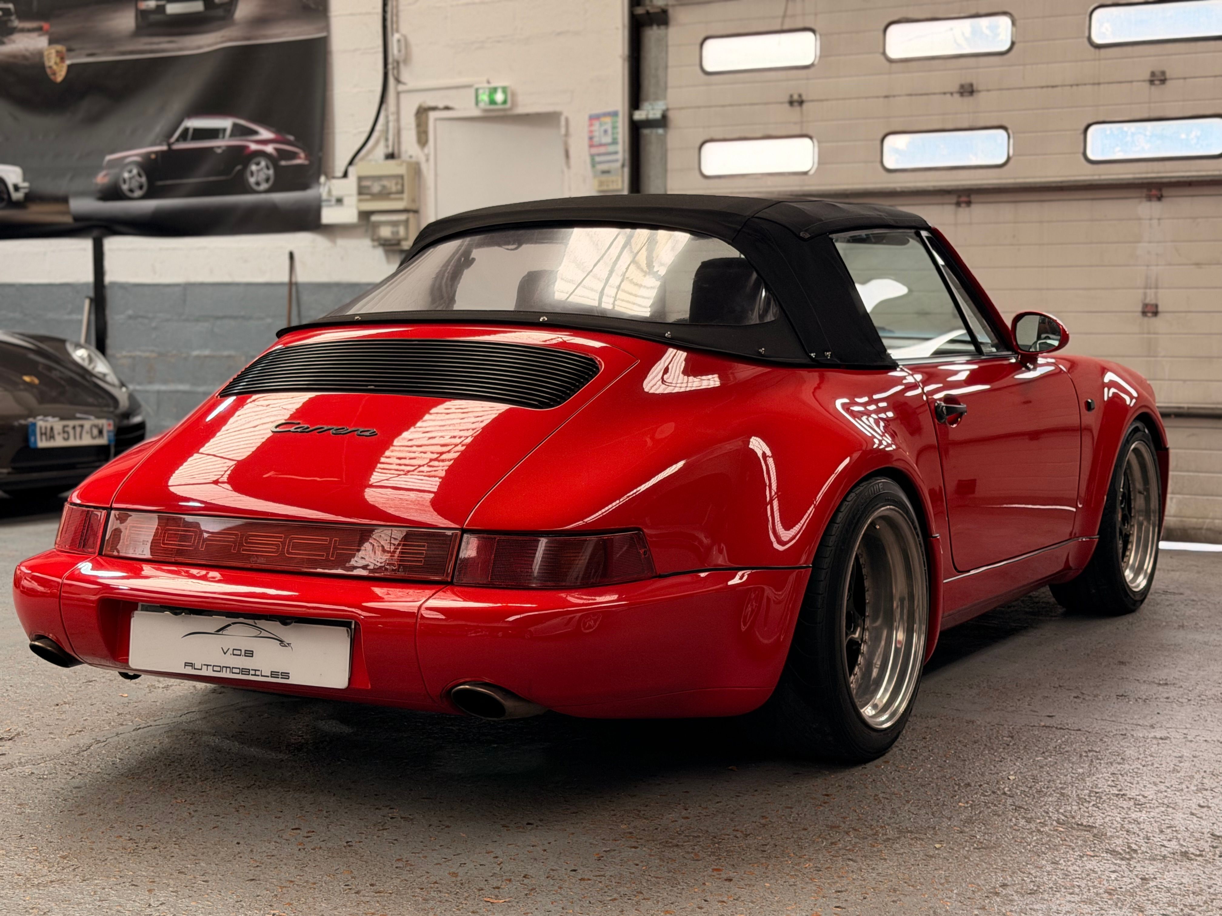 Porsche 911 Carrera Cabriolet 964 WTL Look kilometrage d origine 1985 — photo (7)