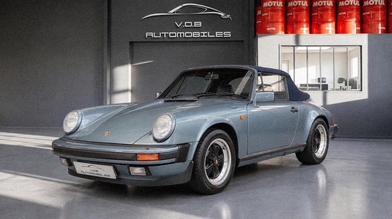 Porsche 911 Carrera Cabriolet 3.2 231cv 140000 km d origine