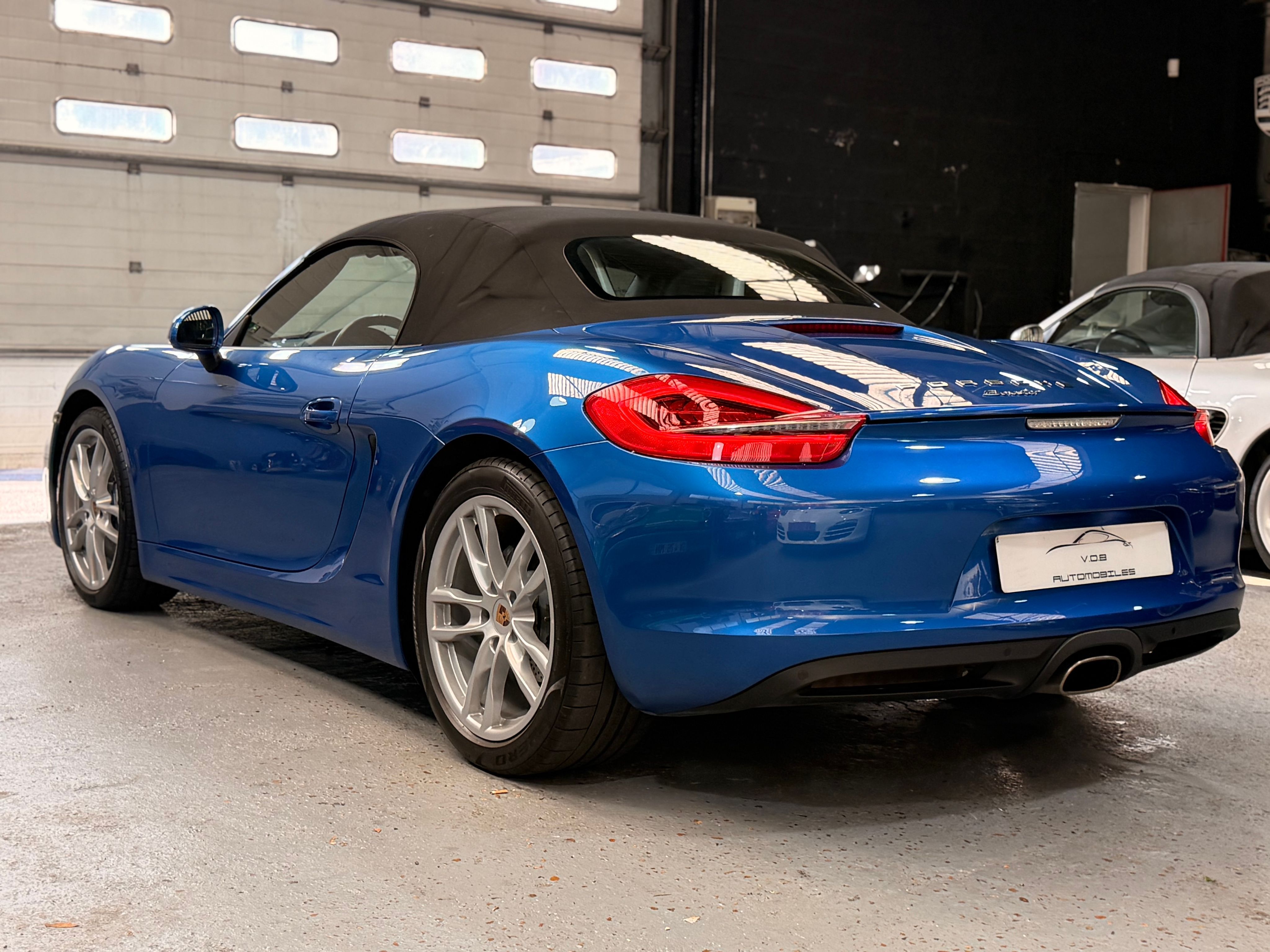 Porsche 981 Boxster 2.7 265cv PDK Chrono 48000 km Bleu saphire 2014 — photo (36)