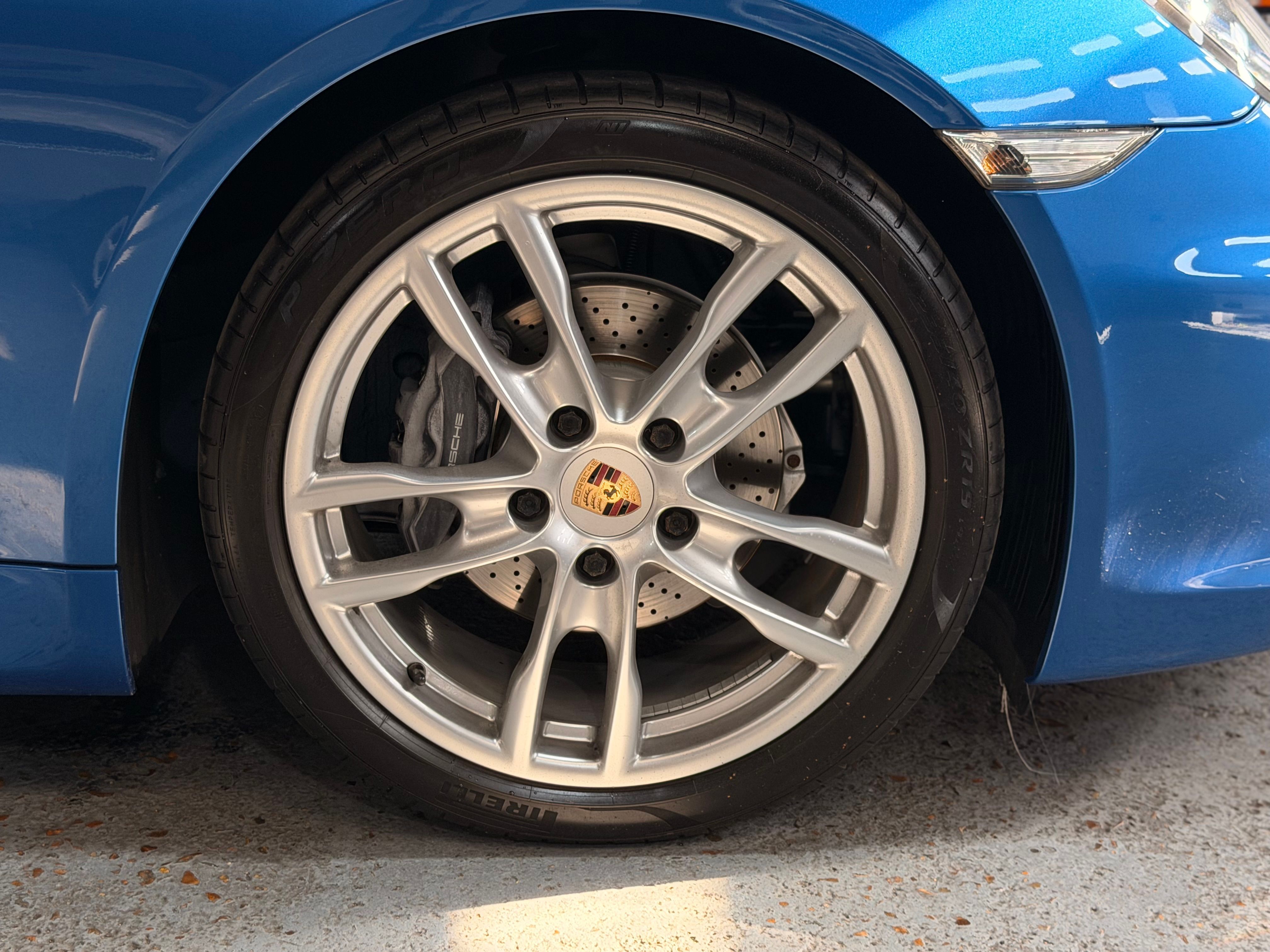 Porsche 981 Boxster 2.7 265cv PDK Chrono 48000 km Bleu saphire 2014 — photo (5)
