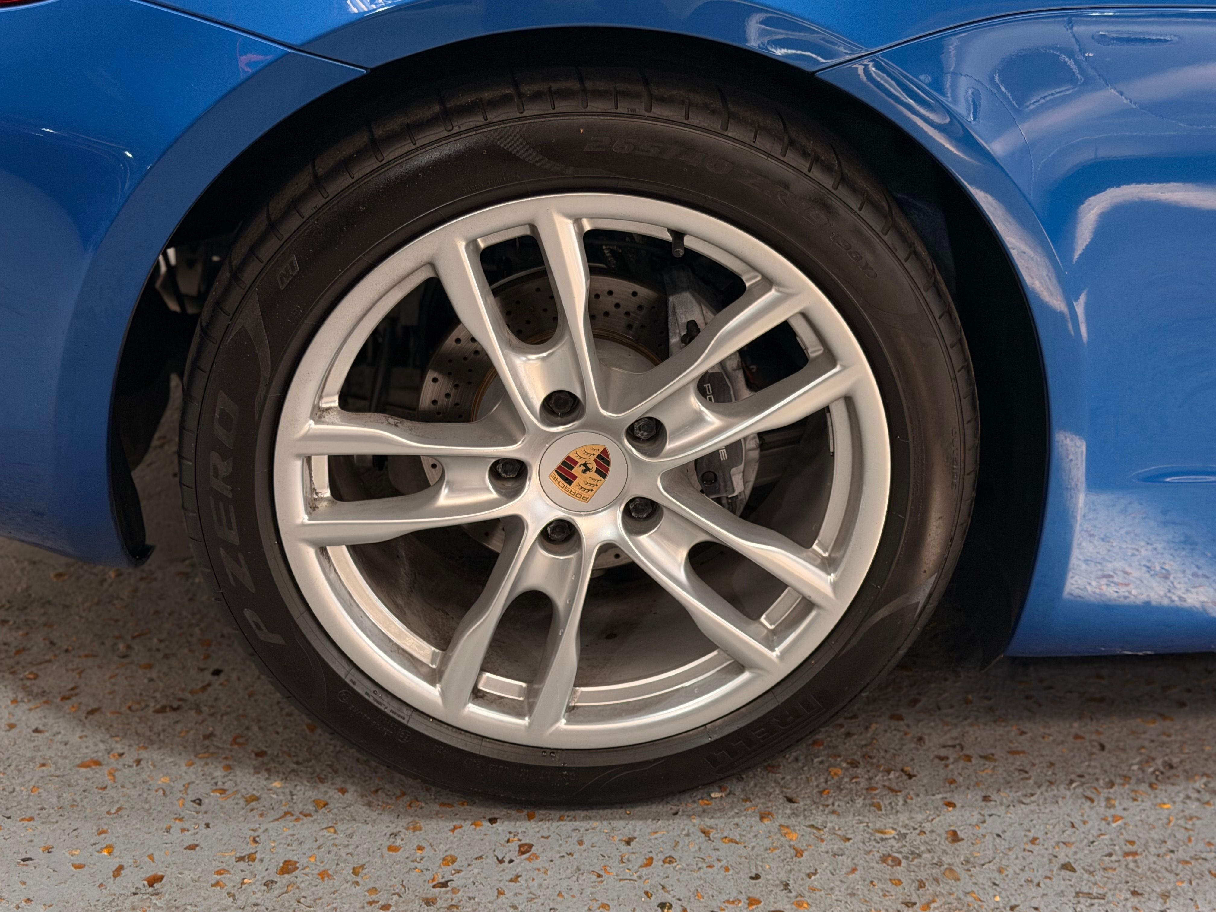 Porsche 981 Boxster 2.7 265cv PDK Chrono 48000 km Bleu saphire 2014 — photo (6)