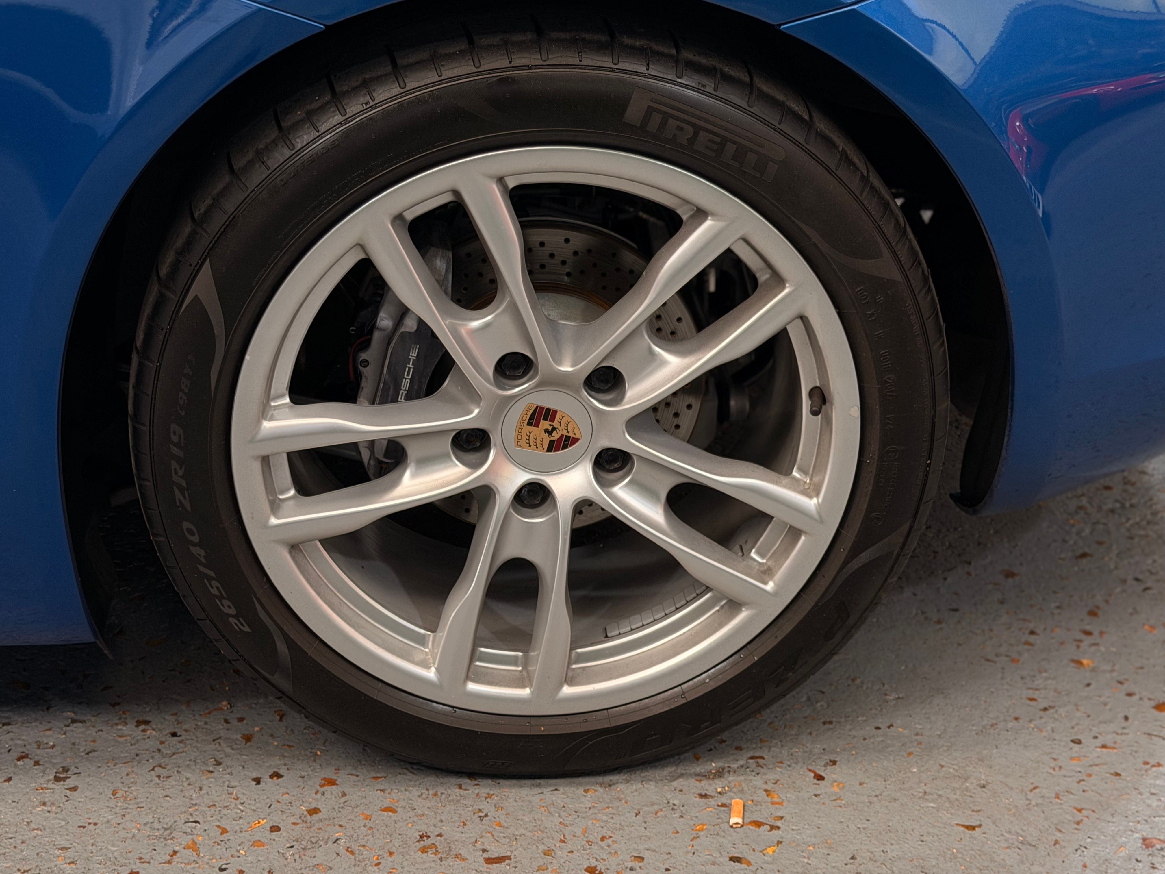 Porsche 981 Boxster 2.7 265cv PDK Chrono 48000 km Bleu saphire 2014 — photo (7)