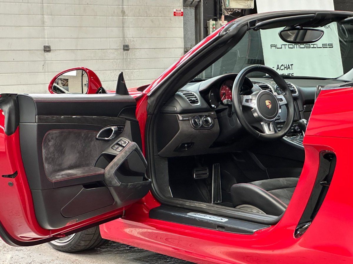 Porsche 981 Boxster GTS 2015 — habitacle (34)