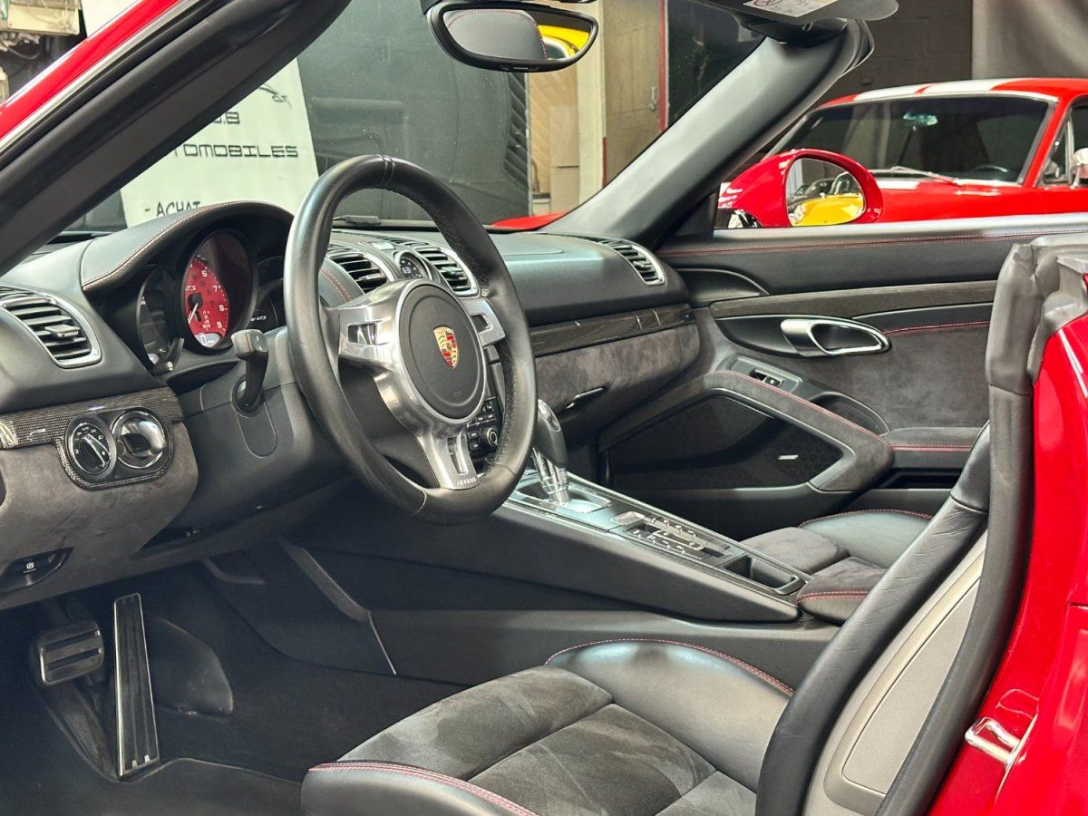 Porsche 981 Boxster GTS 2015 — habitacle (35)