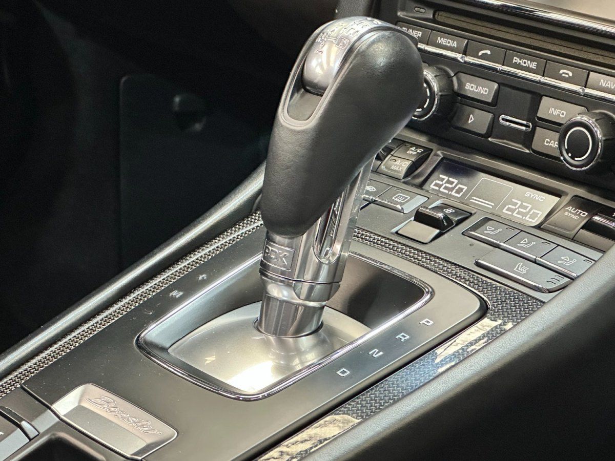 Porsche 981 Boxster GTS 2015 — detail interieur (52)