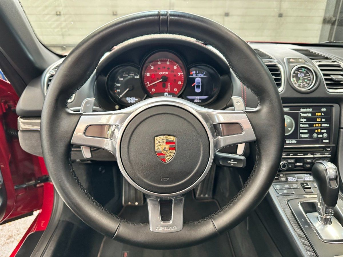 Porsche 981 Boxster GTS 2015 — tableau de bord (38)