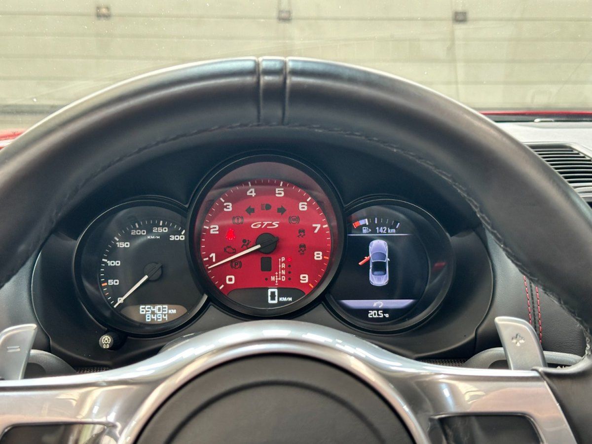 Porsche 981 Boxster GTS 2015 — tableau de bord (39)