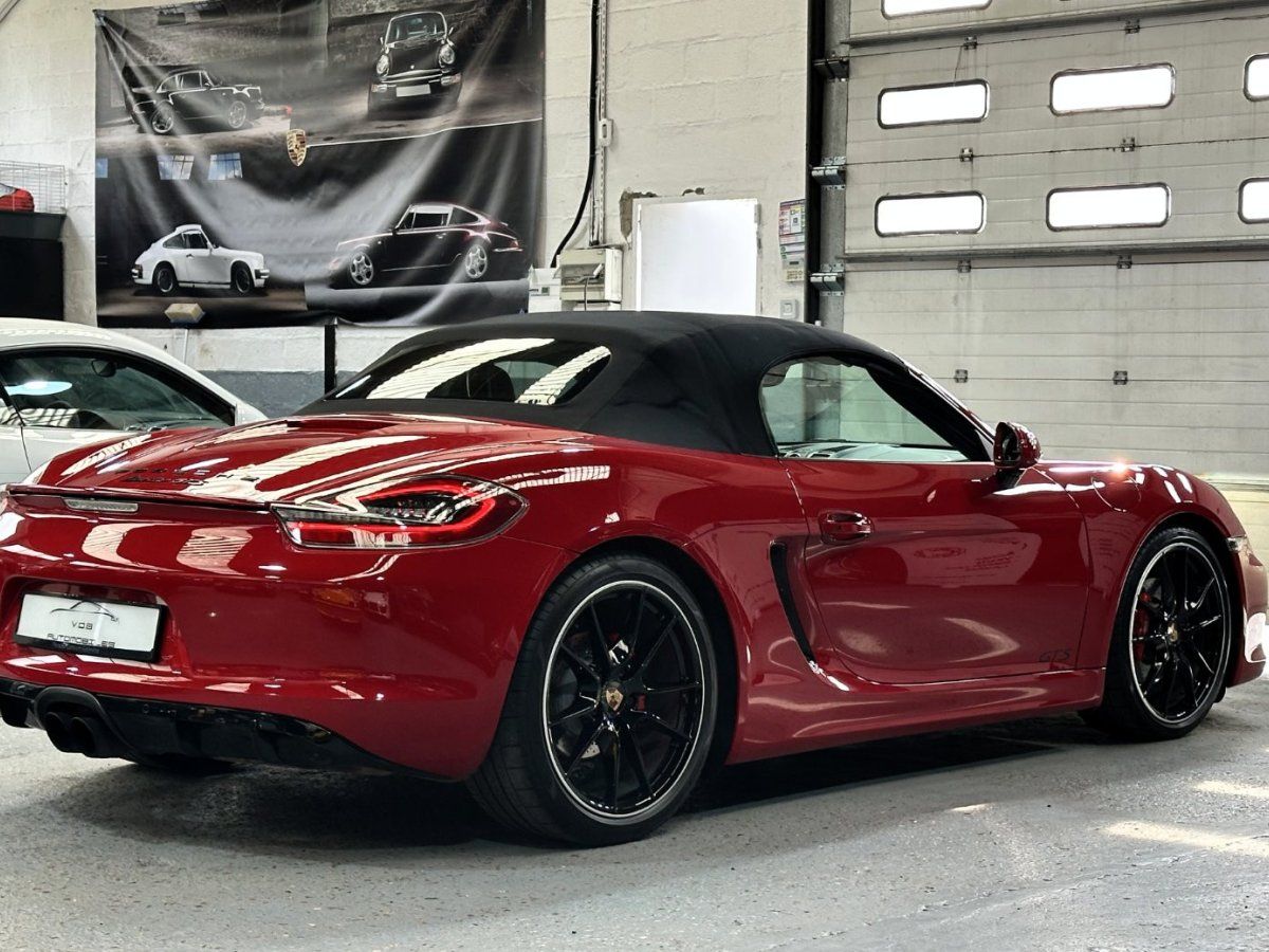 Porsche 981 Boxster GTS 2015 — profil lateral (6)