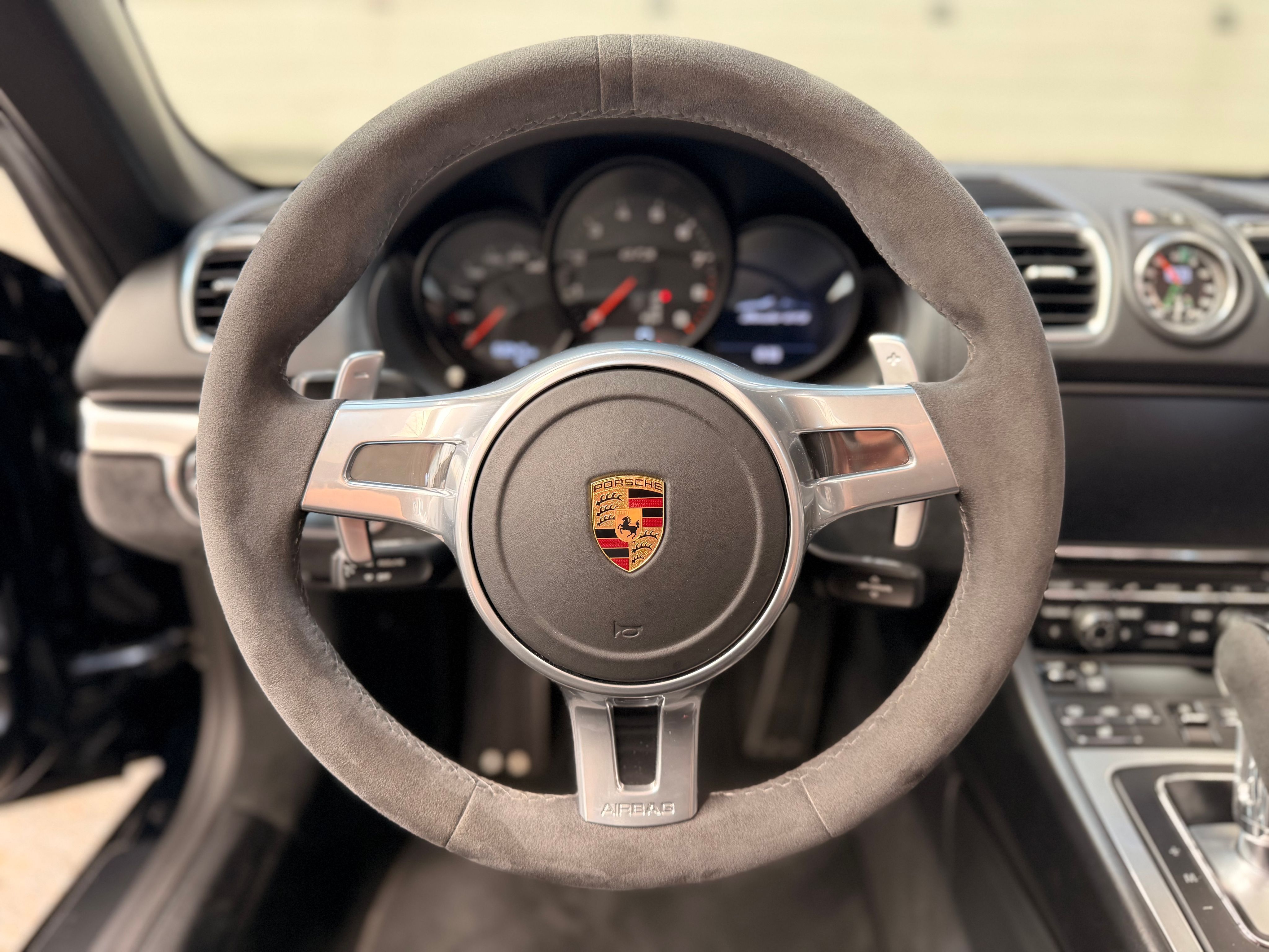 Porsche 981 Boxster GTS PDK 3.4 330cv 63000 km 2015 — tableau de bord (22)