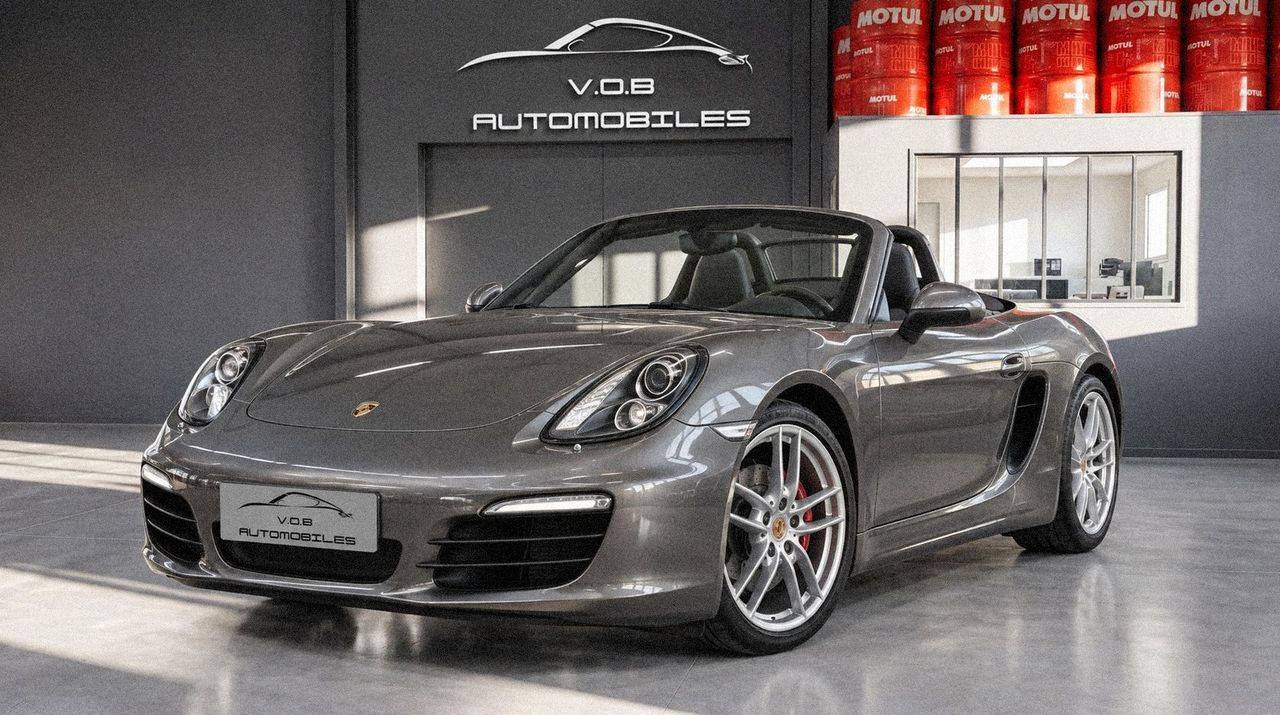 Porsche Boxster S (981) 3.4 Flat-6 315 ch PDK — 66 000 km — Jantes 20" Carrera S — GPS — Garantie 12 mois — VOB