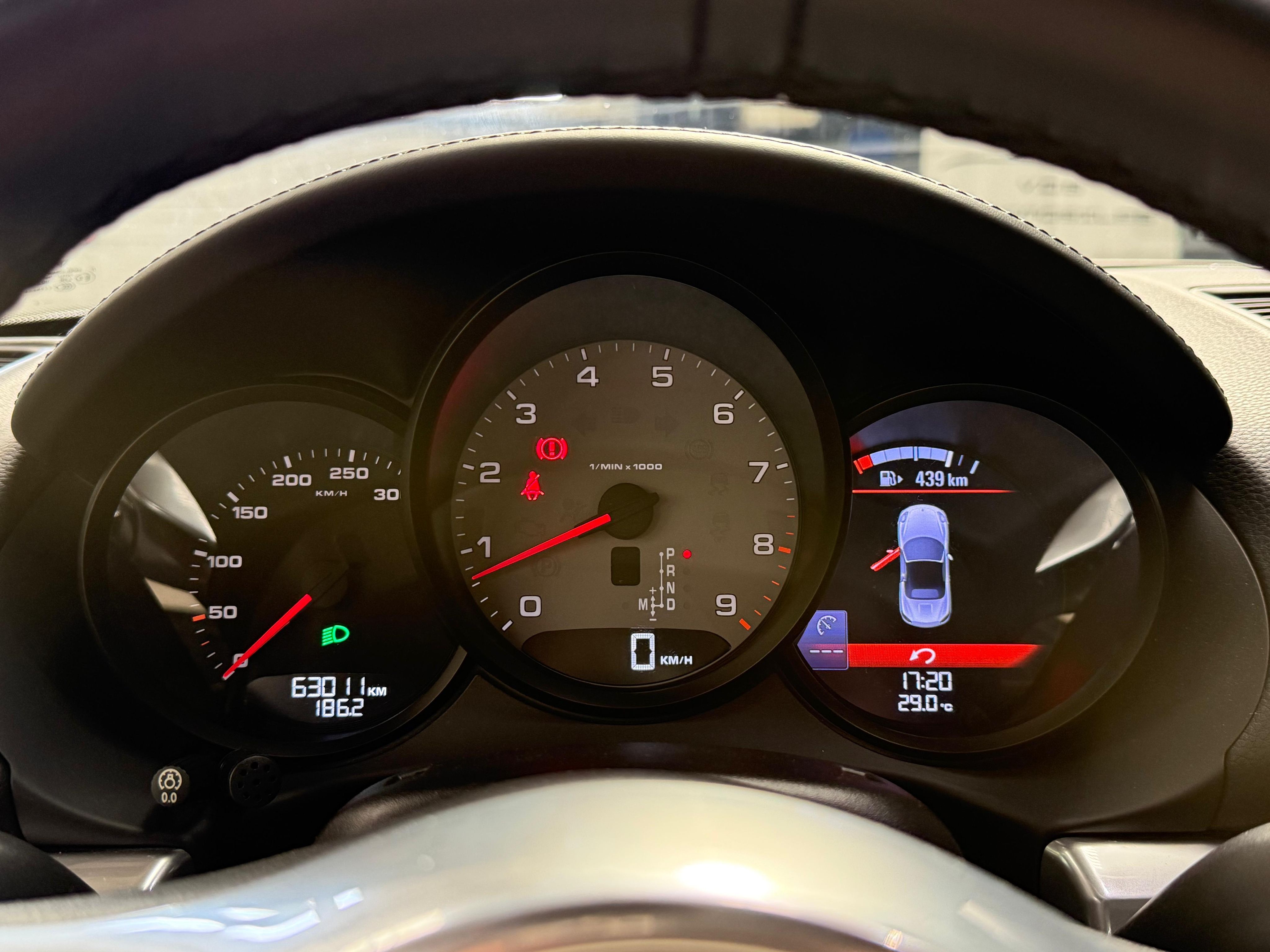 Porsche 981 Boxster S 2013 — tableau de bord (17)
