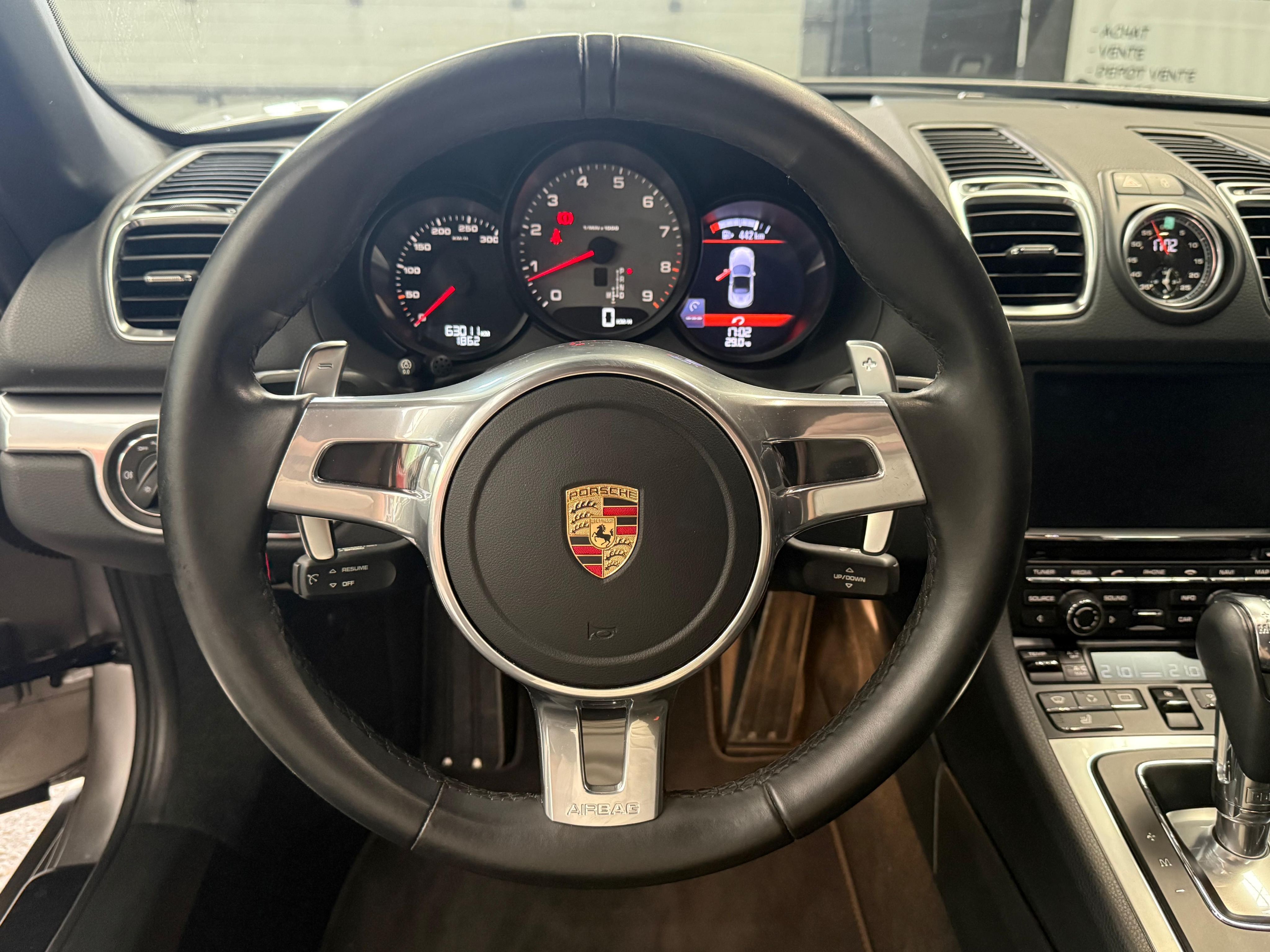 Porsche 981 Boxster S 2013 — tableau de bord (12)