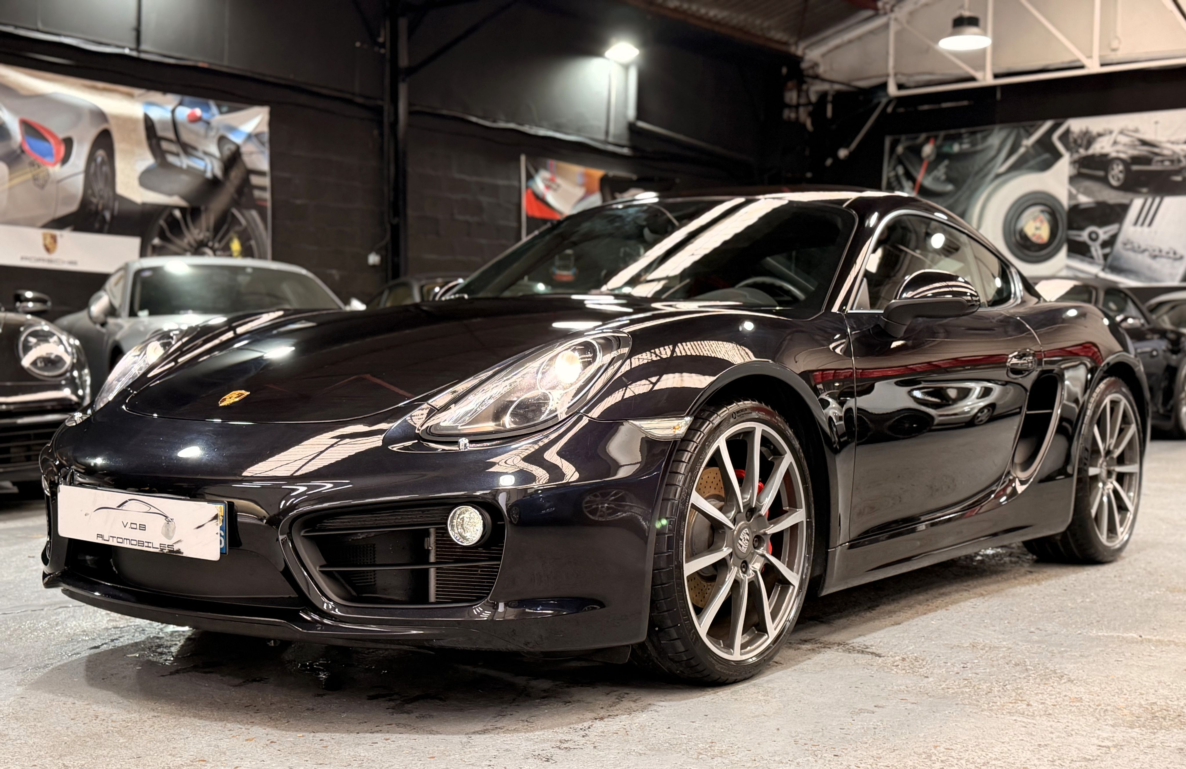 Porsche Cayman S (981) 3.4 PDK — 45 000 km — Chrono Plus — PADM — Jantes 20" Carrera Classic — Sièges Sport Plus — Garantie 12 mois 2013 — photo (1)