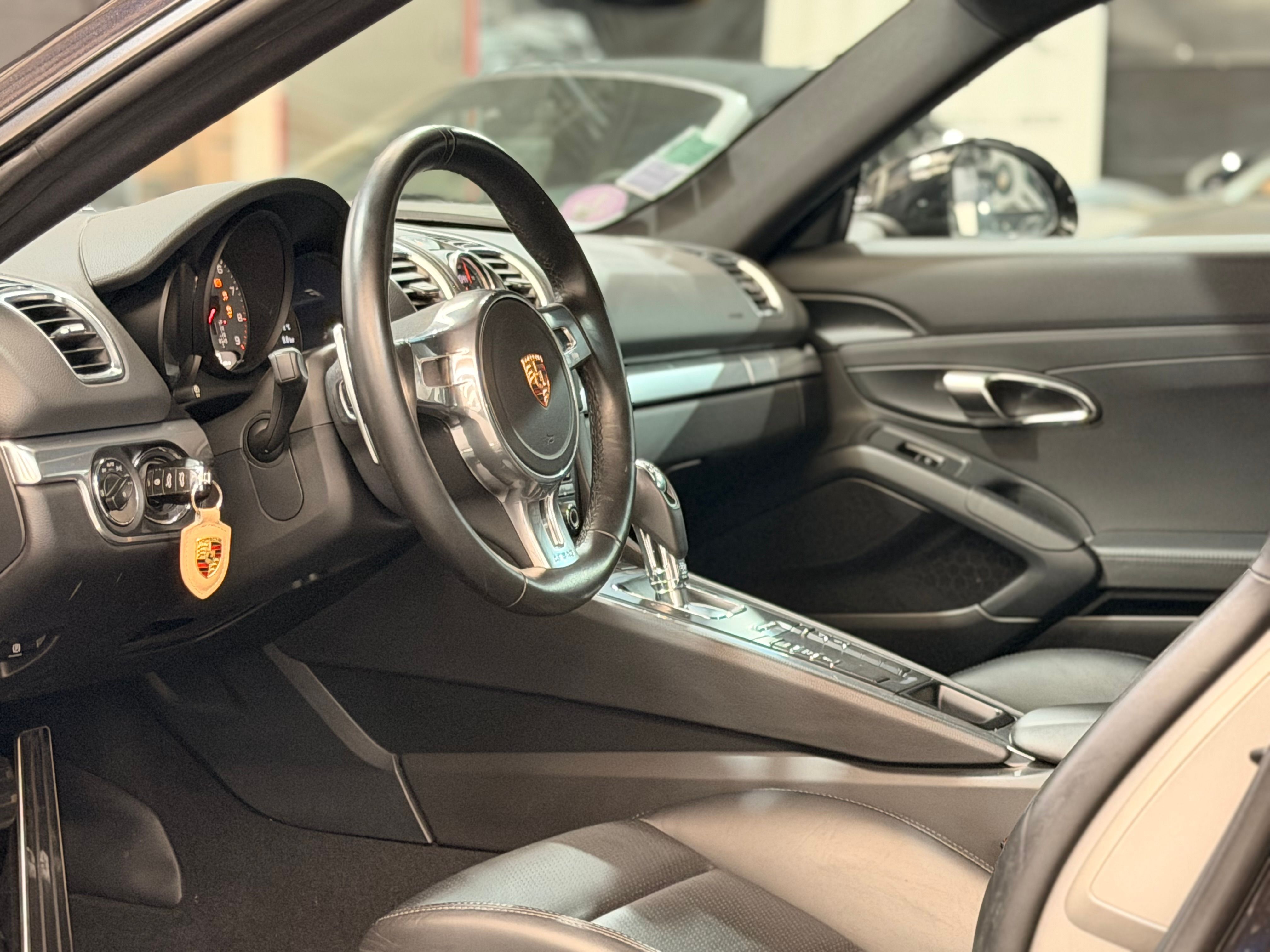 Porsche Cayman S (981) 3.4 PDK — 45 000 km — Chrono Plus — PADM — Jantes 20" Carrera Classic — Sièges Sport Plus — Garantie 12 mois 2013 — photo (13)