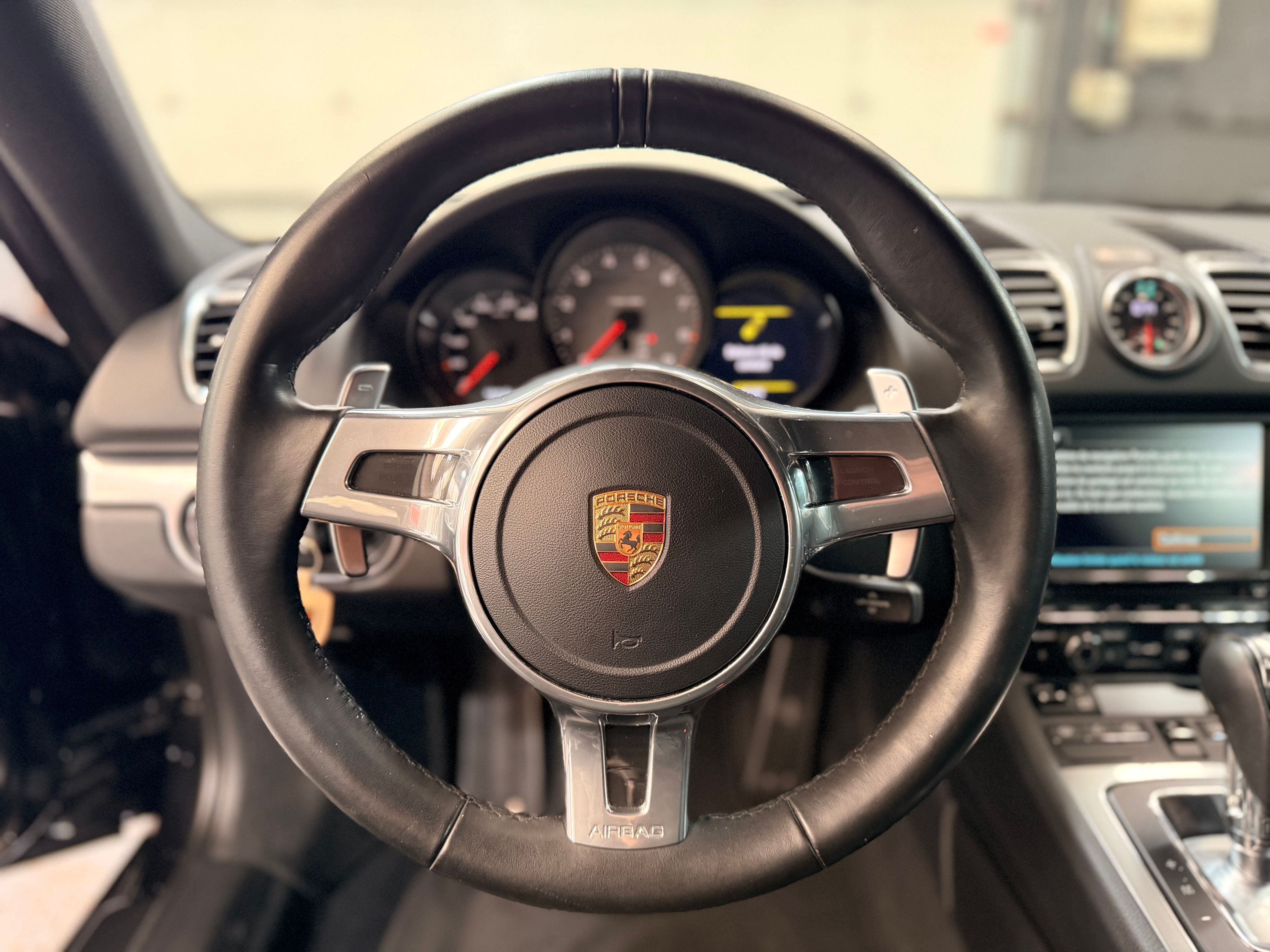 Porsche Cayman S (981) 3.4 PDK — 45 000 km — Chrono Plus — PADM — Jantes 20" Carrera Classic — Sièges Sport Plus — Garantie 12 mois 2013 — photo (15)