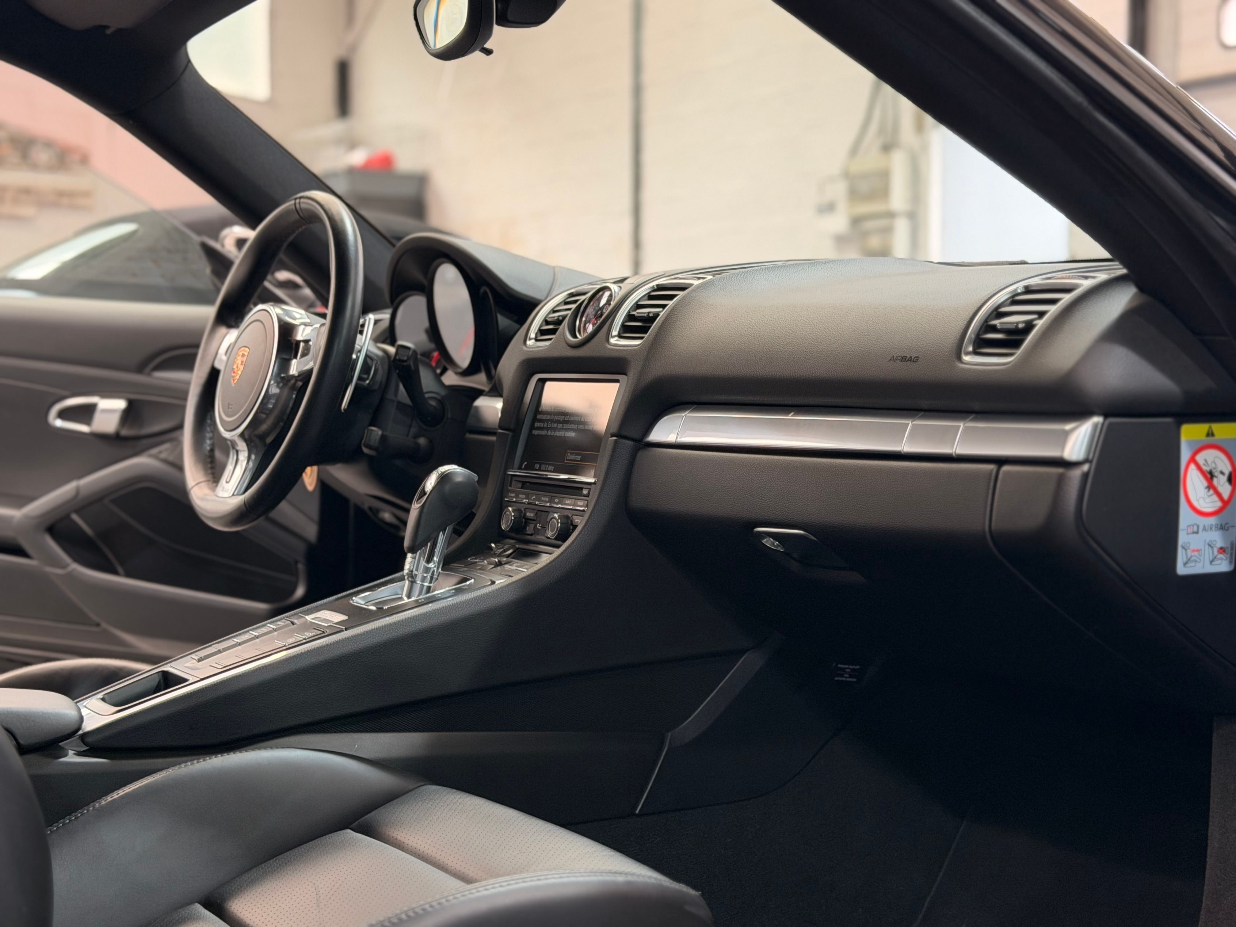 Porsche Cayman S (981) 3.4 PDK — 45 000 km — Chrono Plus — PADM — Jantes 20" Carrera Classic — Sièges Sport Plus — Garantie 12 mois 2013 — photo (22)