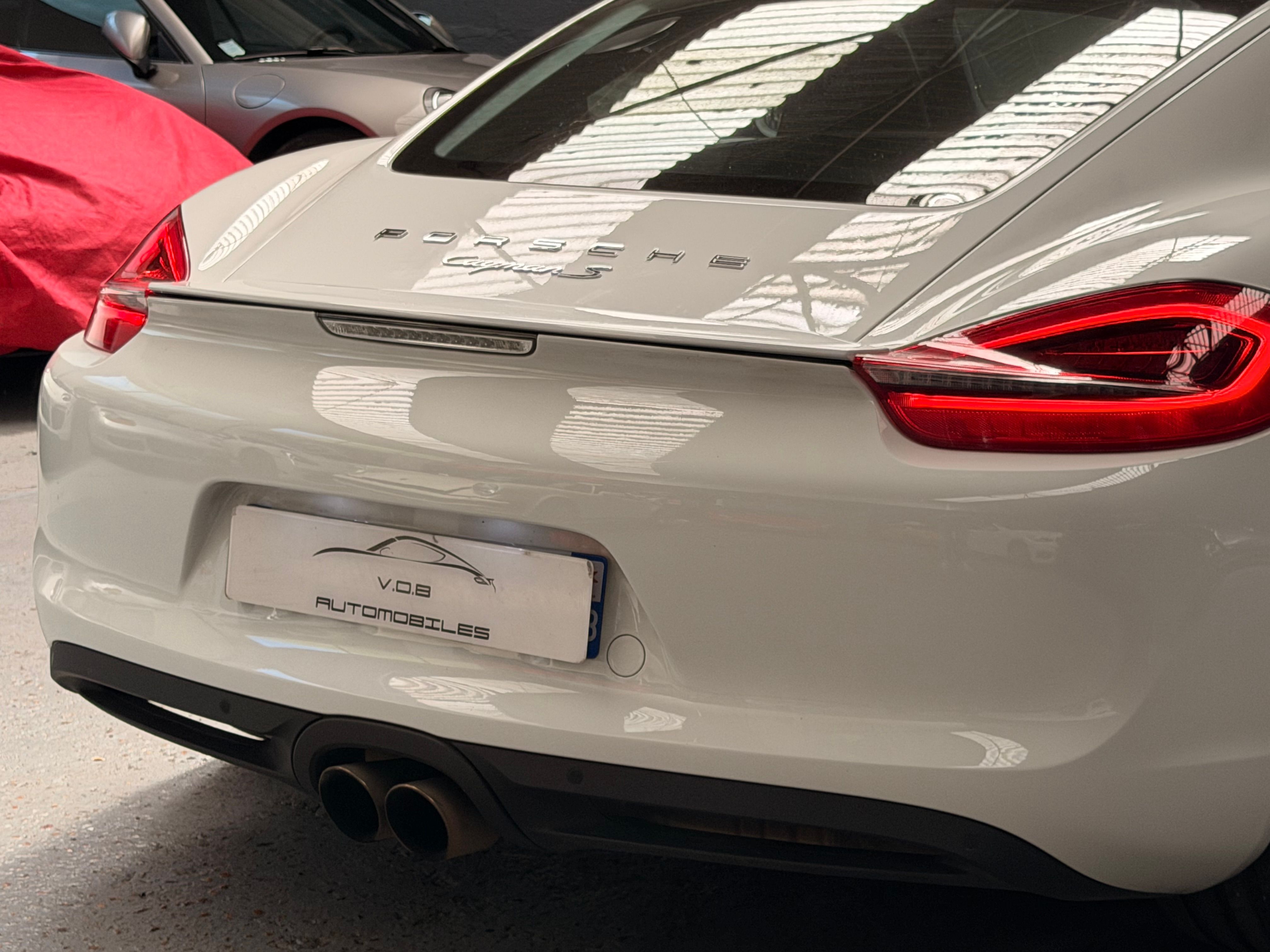 Porsche 981 Cayman S 2013 — vue arriere (17)