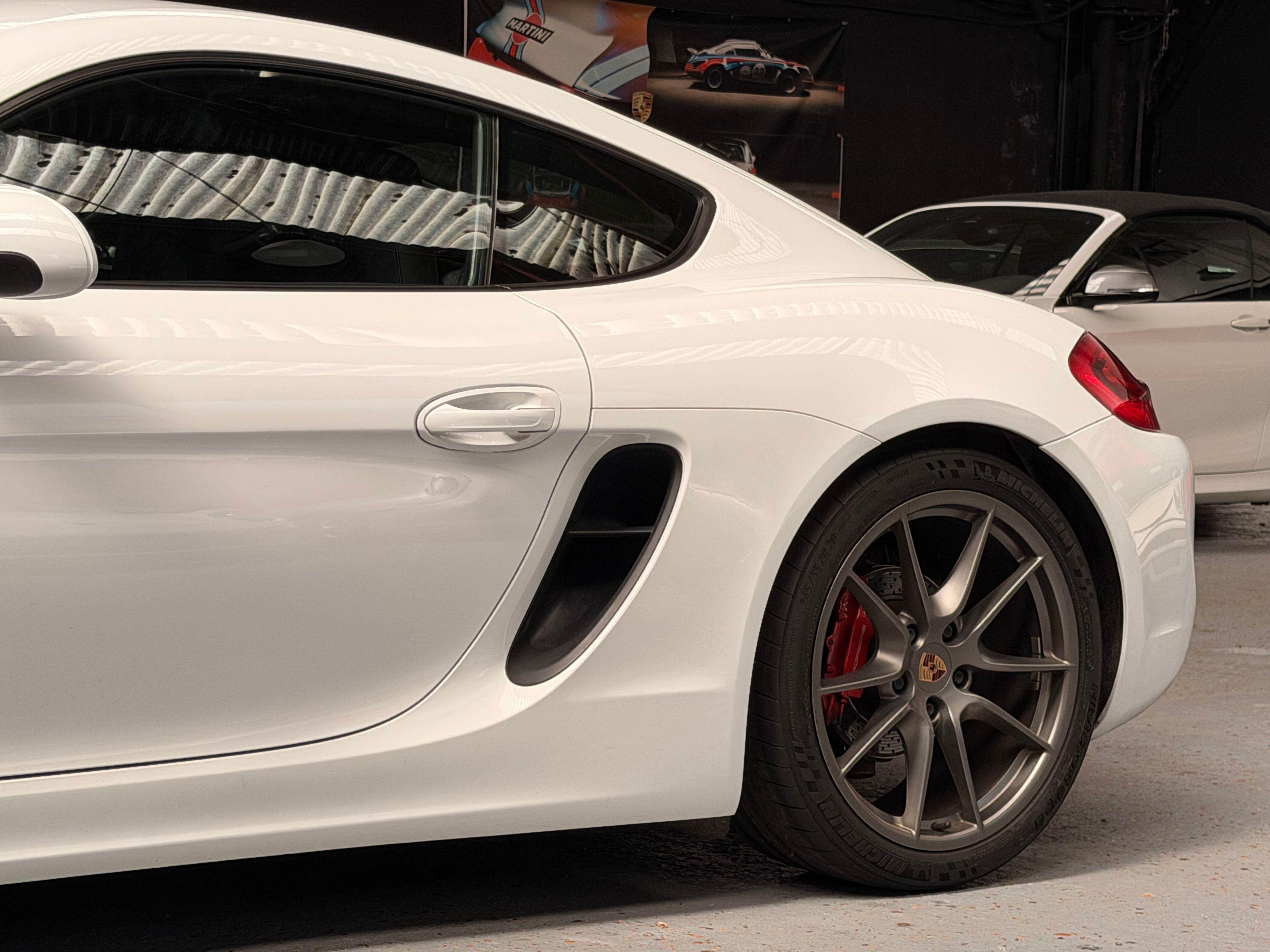 Porsche 981 Cayman S 2013 — profil lateral (9)