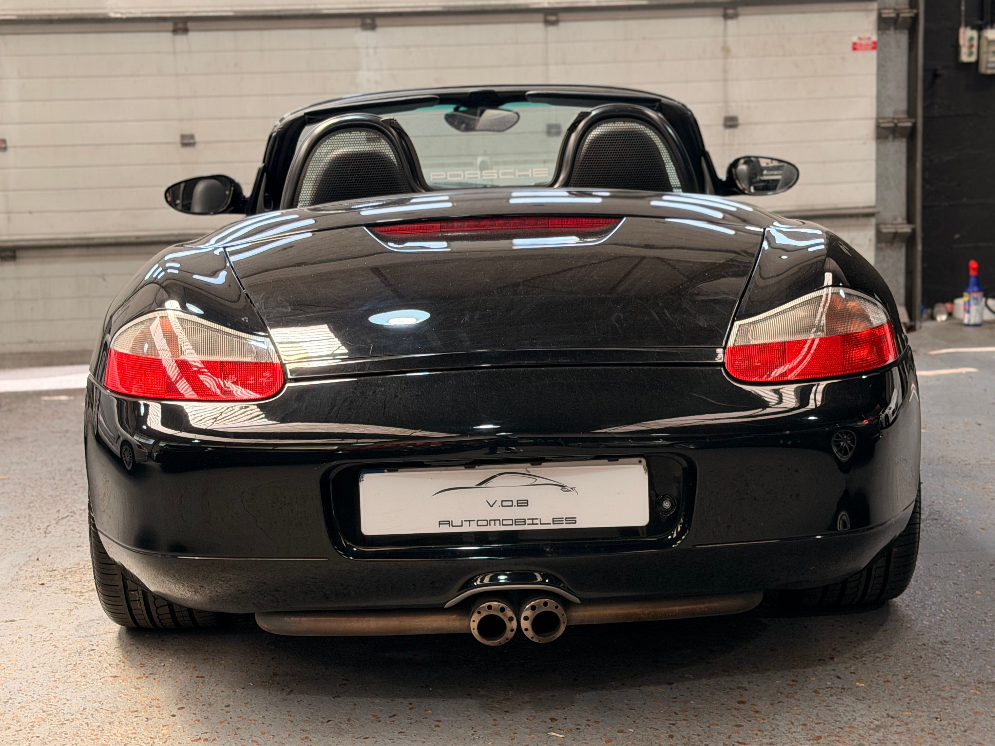 Porsche 986 Boxster S 3.2 250cv BVM Echap sport  113000 km 1999 — vue arriere (13)
