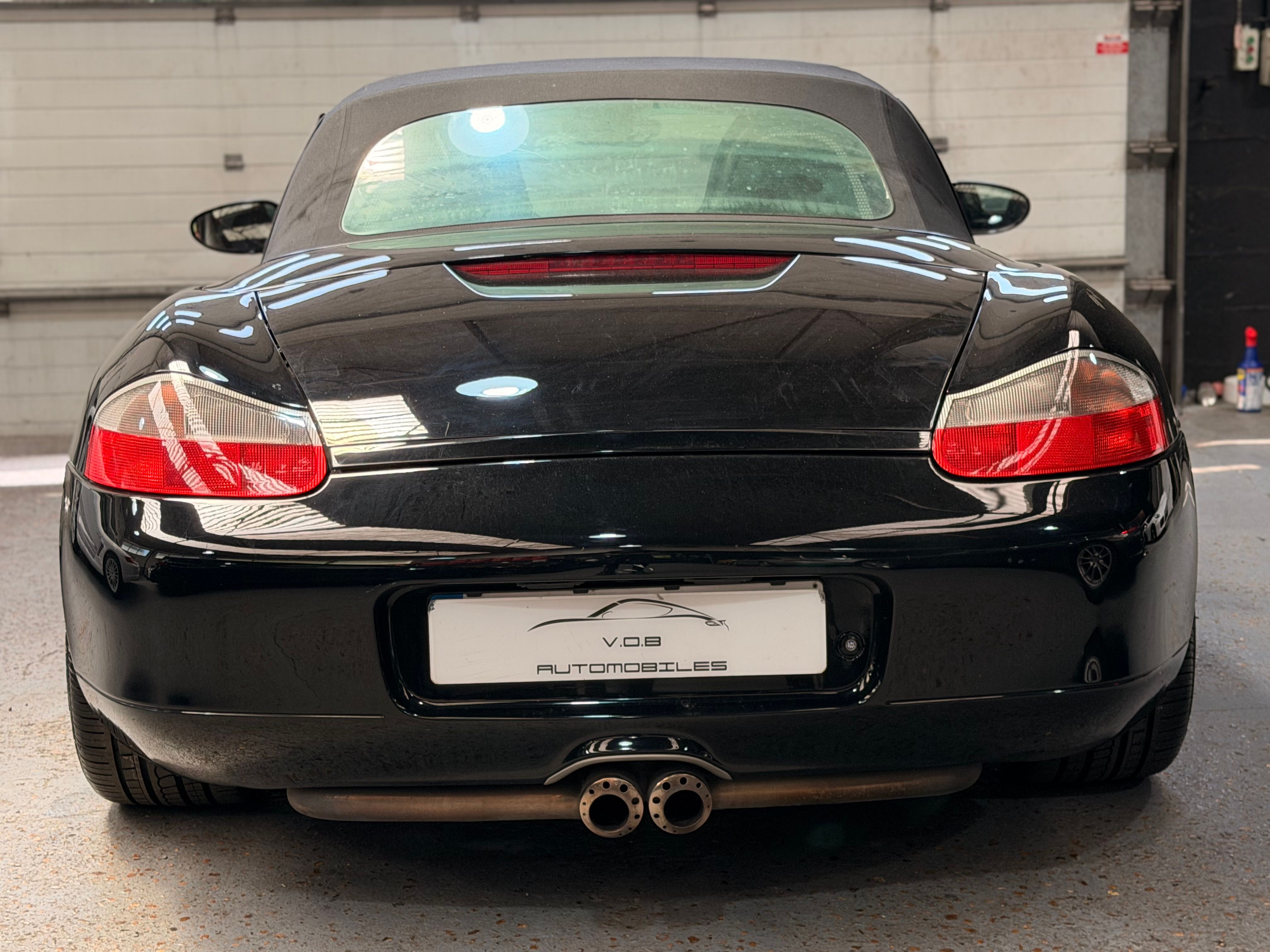Porsche 986 Boxster S 3.2 250cv BVM Echap sport  113000 km 1999 — vue arriere (14)